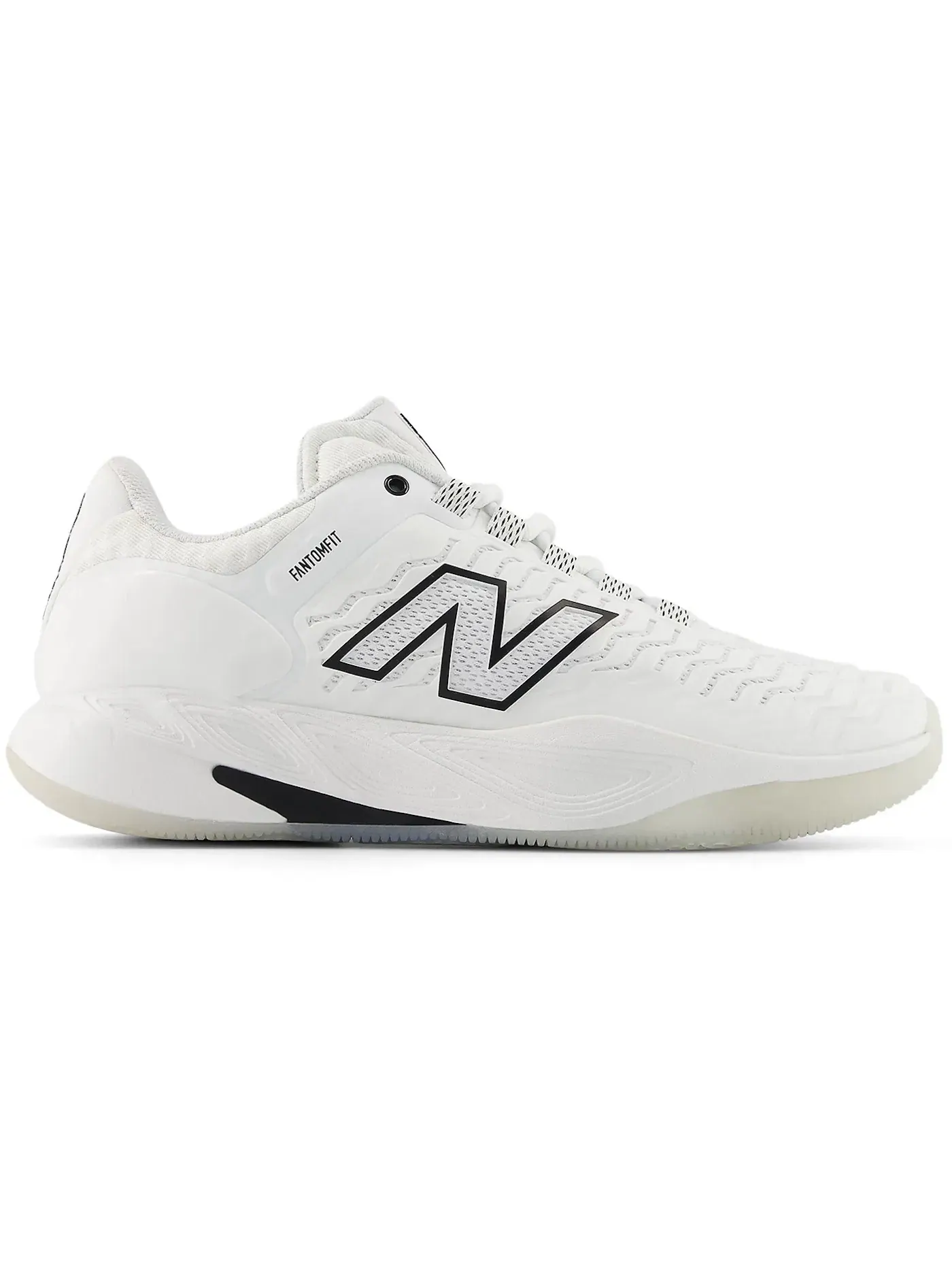 Женские кроссовки для тенниса Fresh Foam X CT-Rally v2 New Balance — изображение 1 из 1, белый/черный