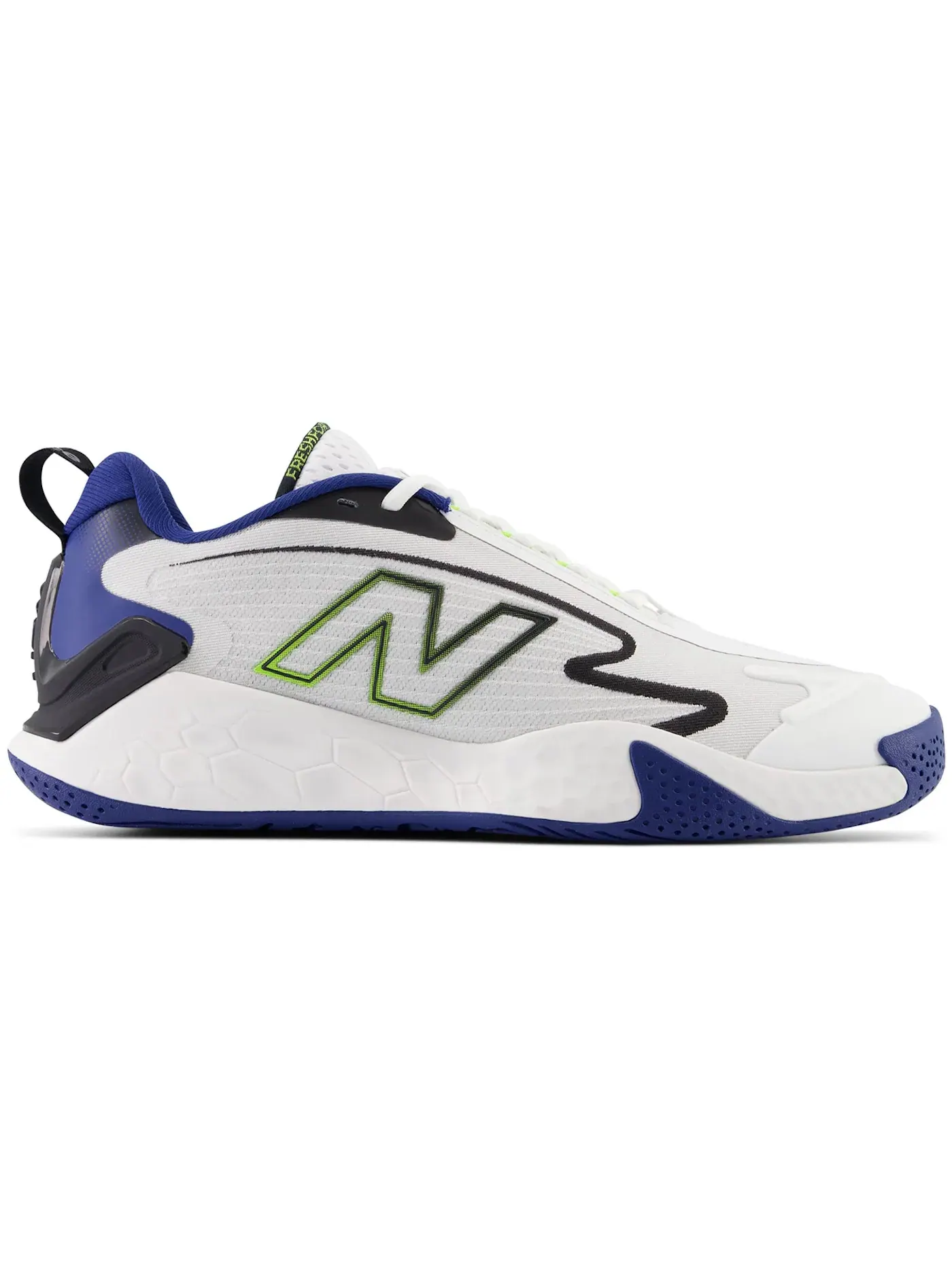 Мужские кроссовки для тенниса Fresh Foam X CT-Rally New Balance — изображение 1 из 1, белый/темно-синий