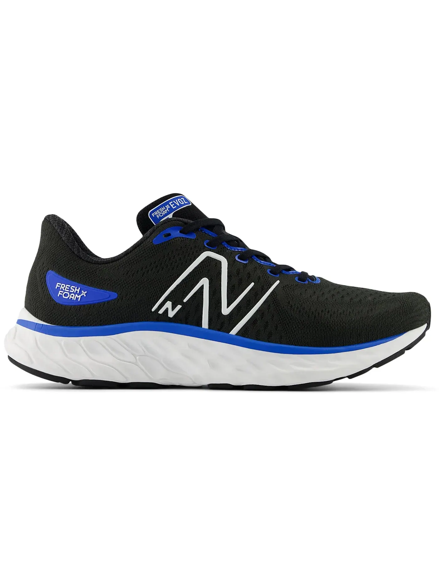Мужские кроссовки с амортизацией Fresh Foam X EVOZ v3 New Balance — изображение 1 из 1, черный/синий