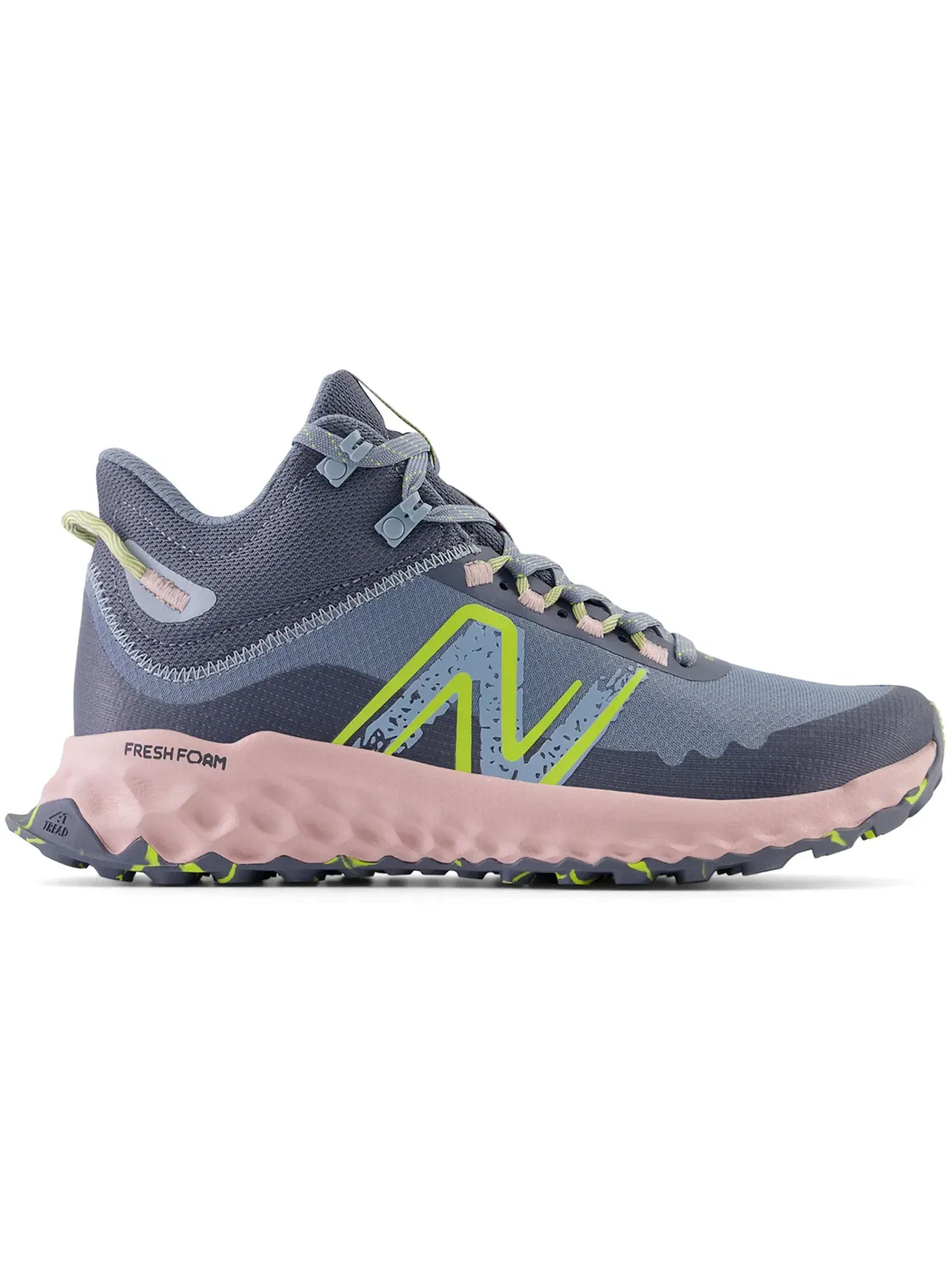 Женские кроссовки с технологией Fresh Foam New Balance Fresh Foam Garoé Midcut — изображение 1 из 1, серый/розовый
