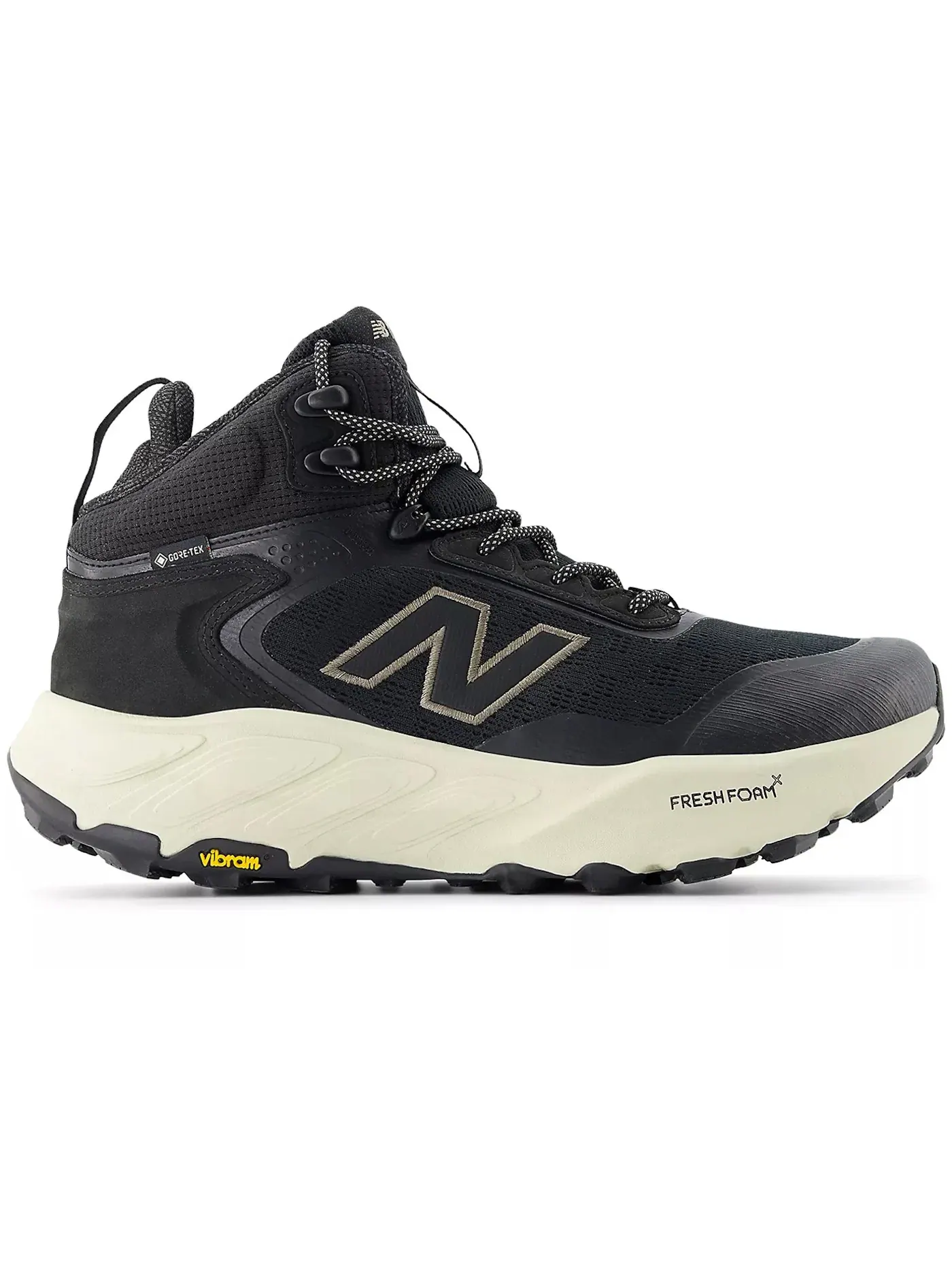 Мужские кроссовки для бега с Gore-Tex Fresh Foam X Hierro Hiker v9 New Balance — изображение 1 из 1, черный/серый
