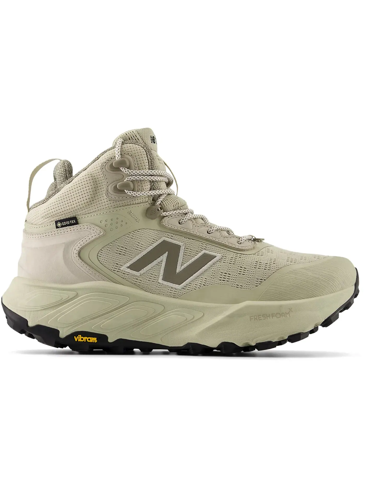 Мужские кроссовки с высоким верхом New Balance Fresh Foam X Hierro Mid Gore-Tex — изображение 1 из 1, сероватый