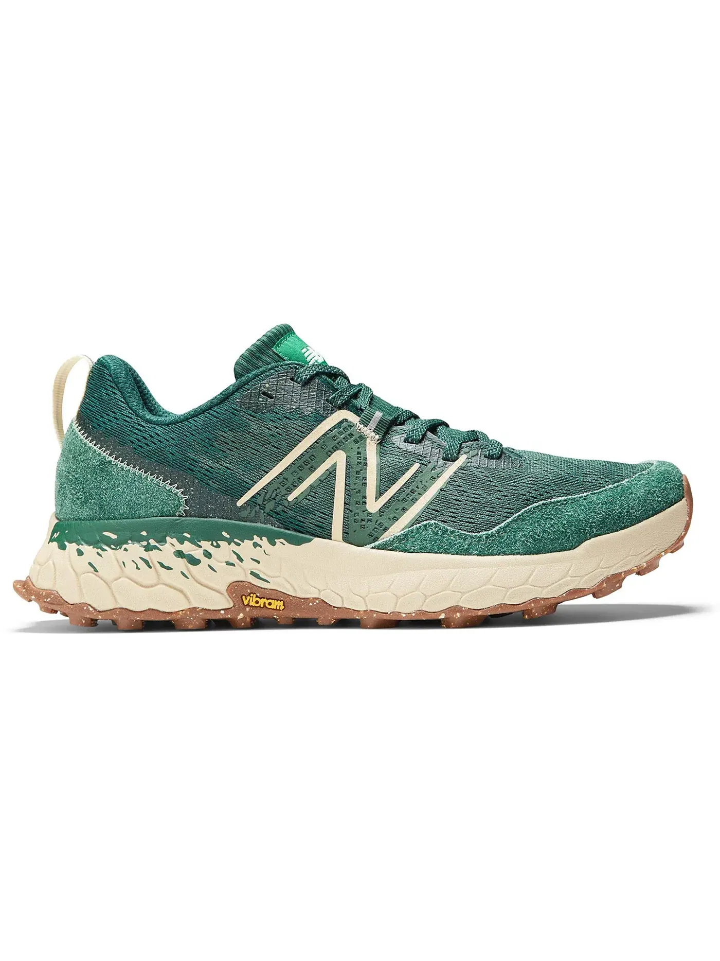 Женские кроссовки для бега с принтом New Balance Fresh Foam X Hierro v7 — изображение 1 из 3, зеленый