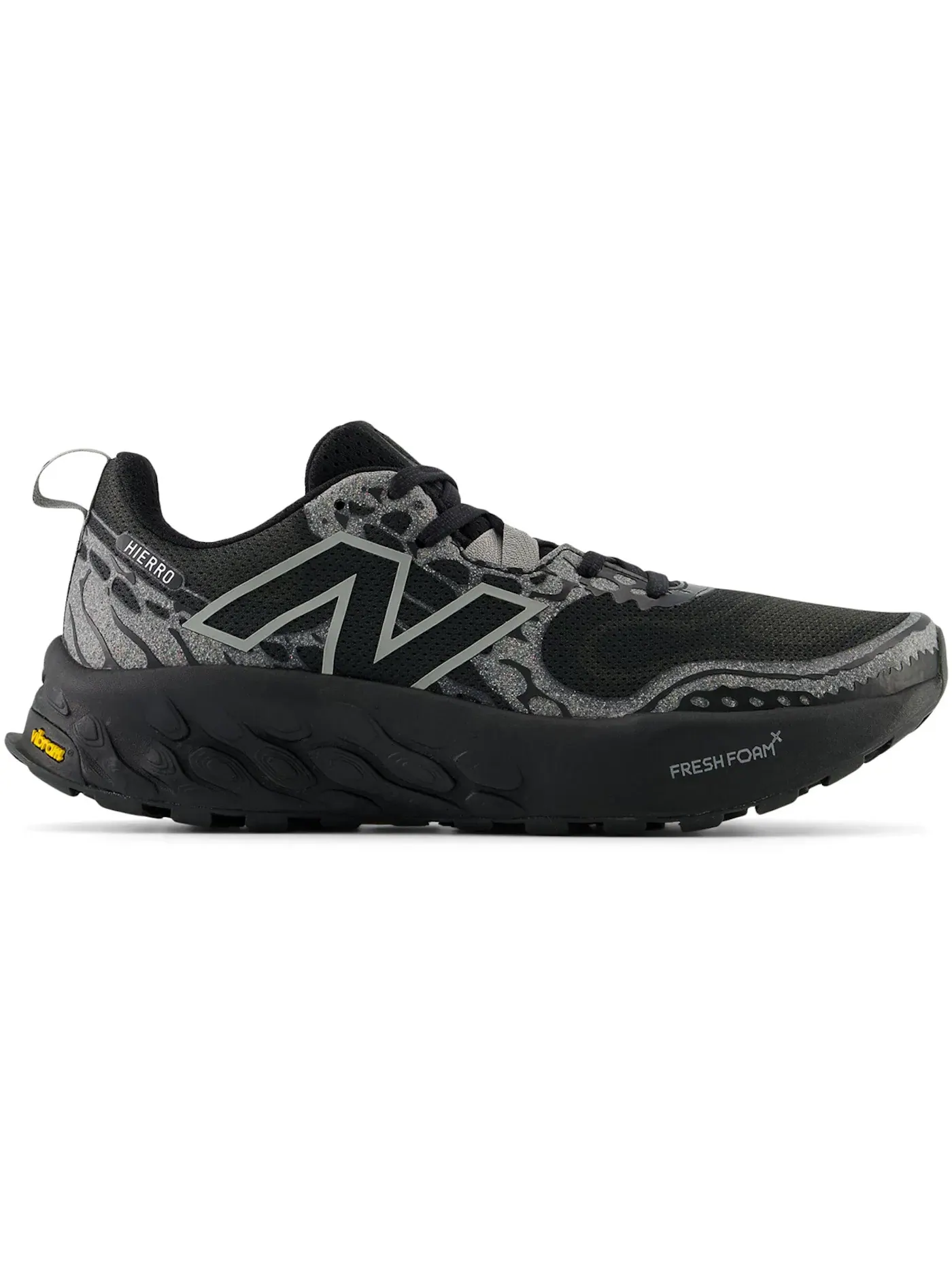Мужские кроссовки для бега New Balance Fresh Foam X Hierro v8 — изображение 1 из 1, черный серый