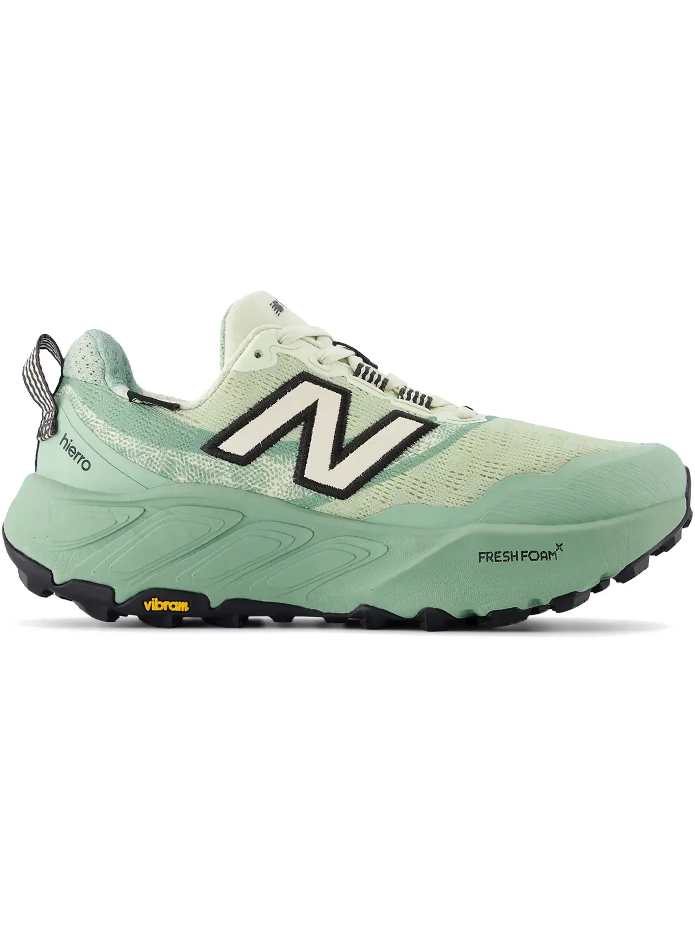 Женские кроссовки для бега с мембраной Gore-Tex New Balance Fresh Foam X Hierro v9 — изображение 1 из 1, зеленый