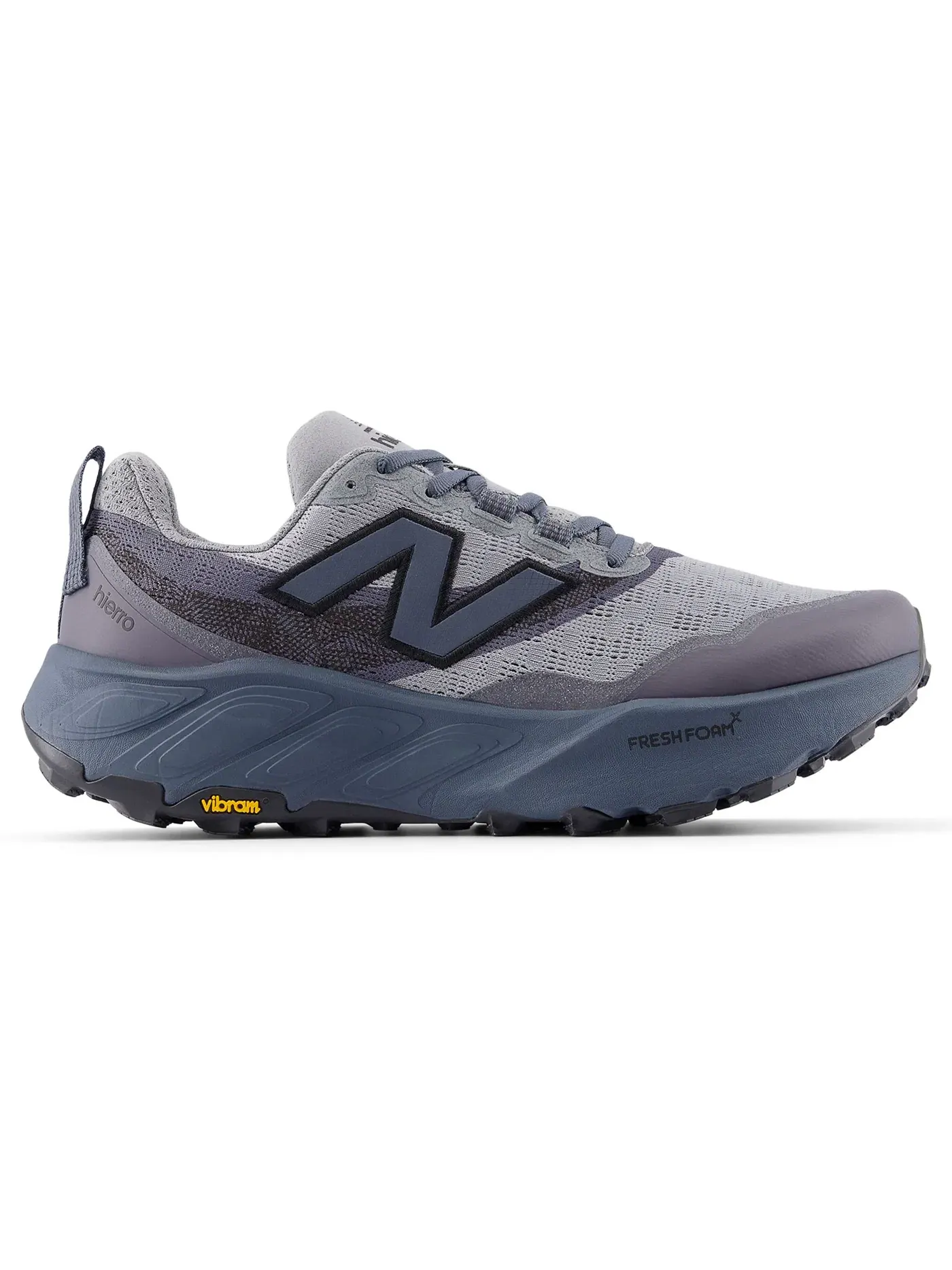 Мужские кроссовки с технологией Fresh Foam New Balance Fresh Foam Hierro v9 — изображение 1 из 1, серый синий