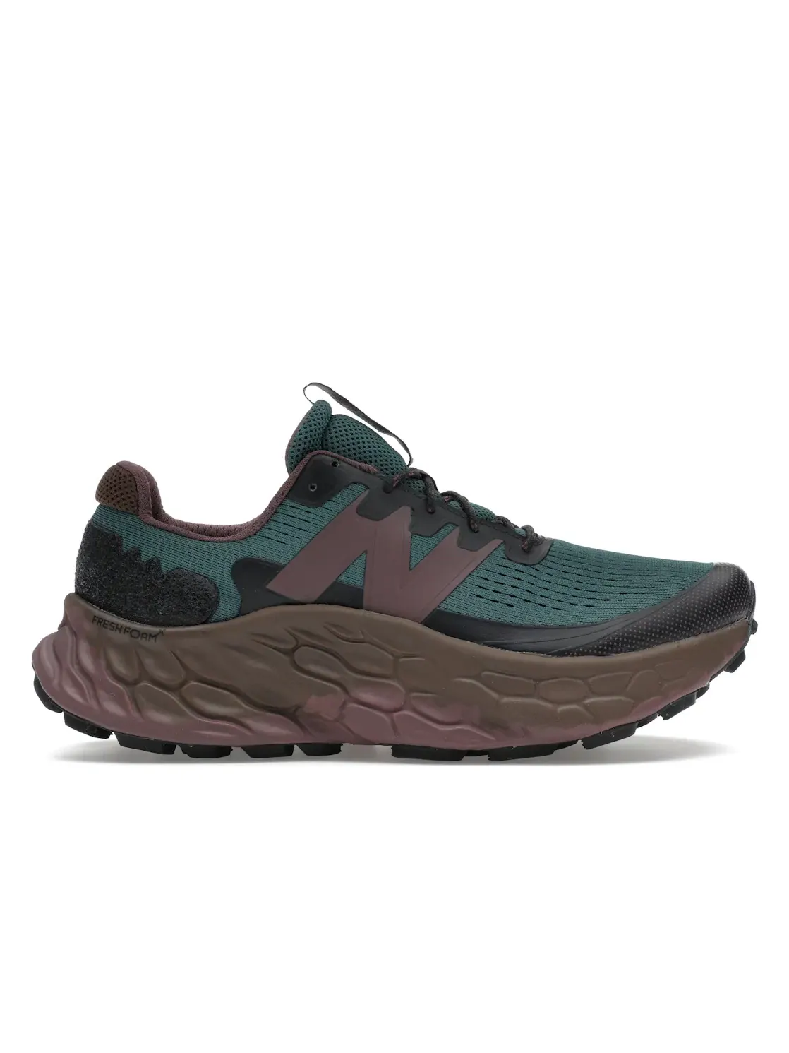 Мужские кроссовки для трейла Fresh Foam X More Trail New Balance, Dark Mushroom/New Spruce — изображение 1 из 4