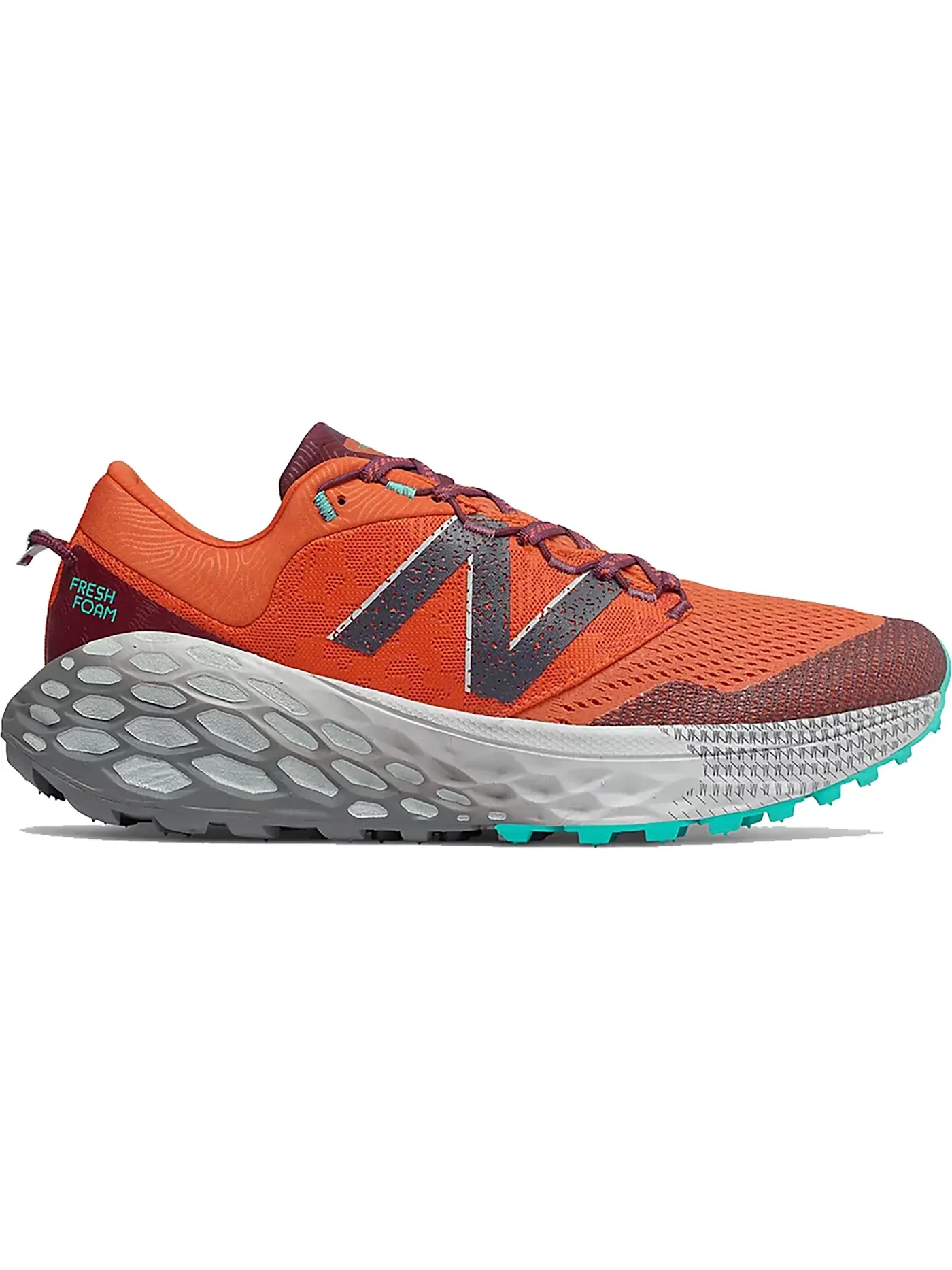 Мужские кроссовки для бега с амортизацией New Balance Fresh Foam More Trail v1, Dark Blaze Mulberry — изображение 1 из 1