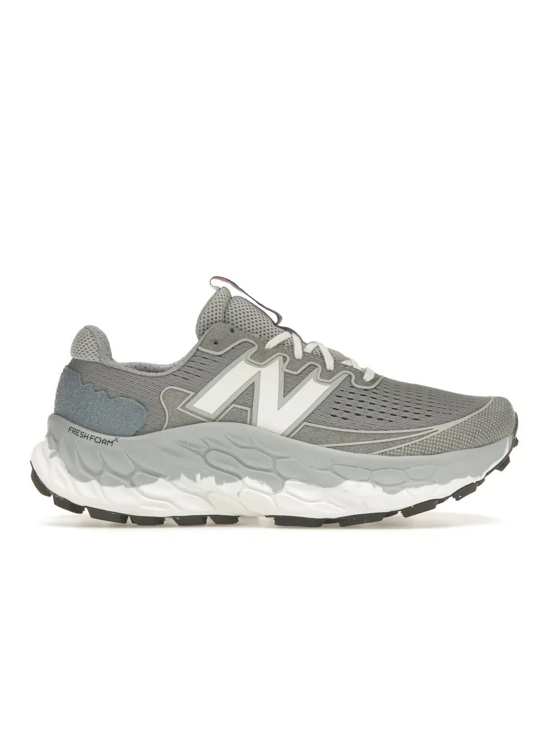 Мужские кроссовки для бега Fresh Foam X More Trail v3 New Balance — изображение 1 из 4, серый/белый