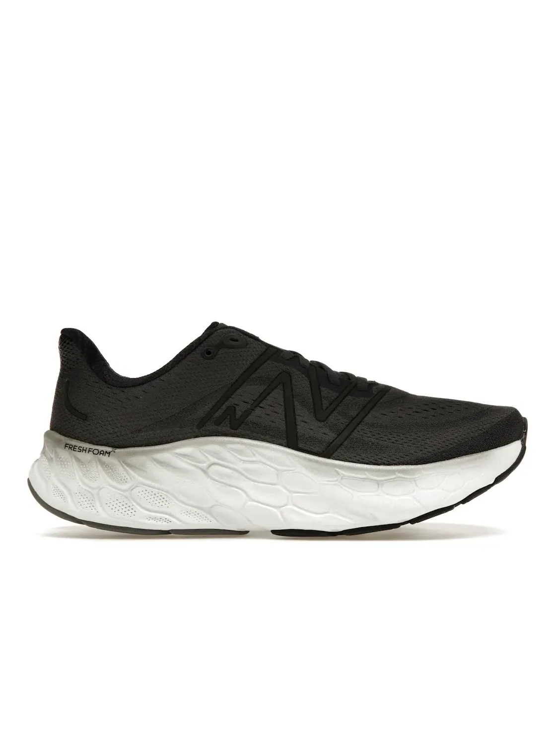 Мужские кроссовки с технологией Fresh Foam X More V4 New Balance — изображение 1 из 4, черный/белый