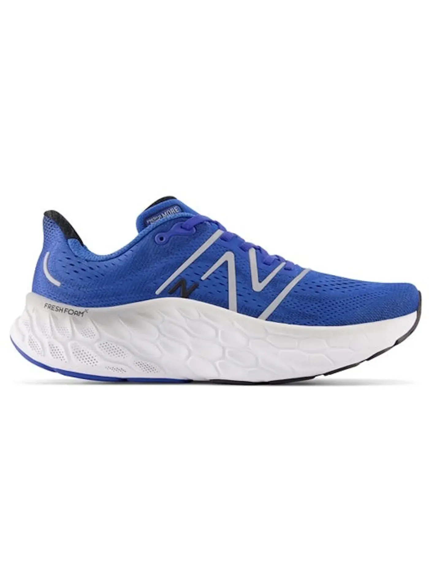 Мужские кроссовки для бега New Balance Fresh Foam X More V4 — изображение 1 из 1, синий/белый