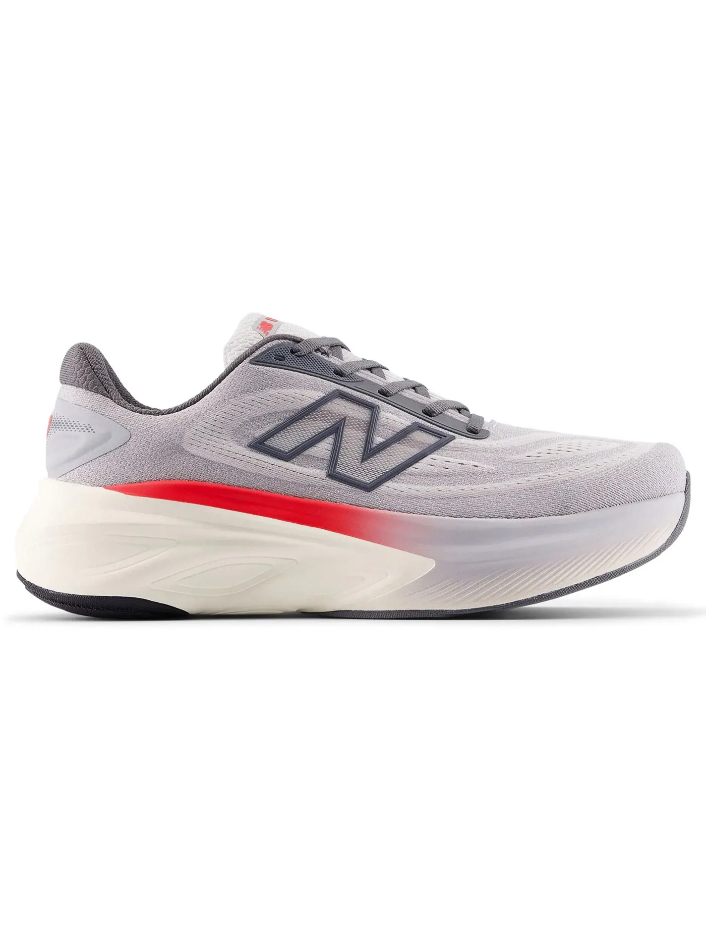 Мужские кроссовки с амортизацией New Balance Fresh Foam More v6 — изображение 1 из 1, серый красный