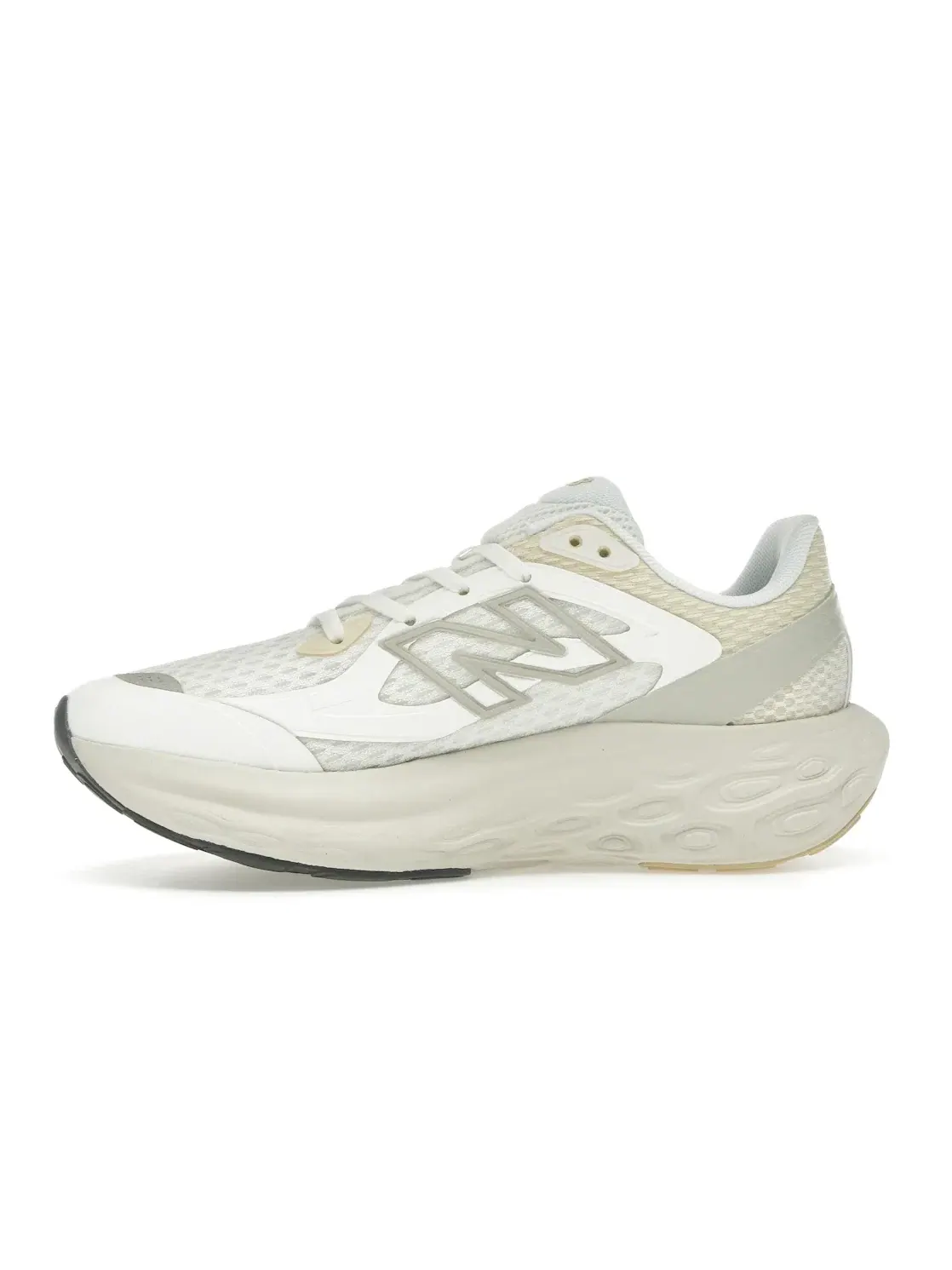 Мужские кроссовки с амортизацией Fresh Foam Trainer New Balance, Ash Wood/Sea Salt/Linen — изображение 3 из 4