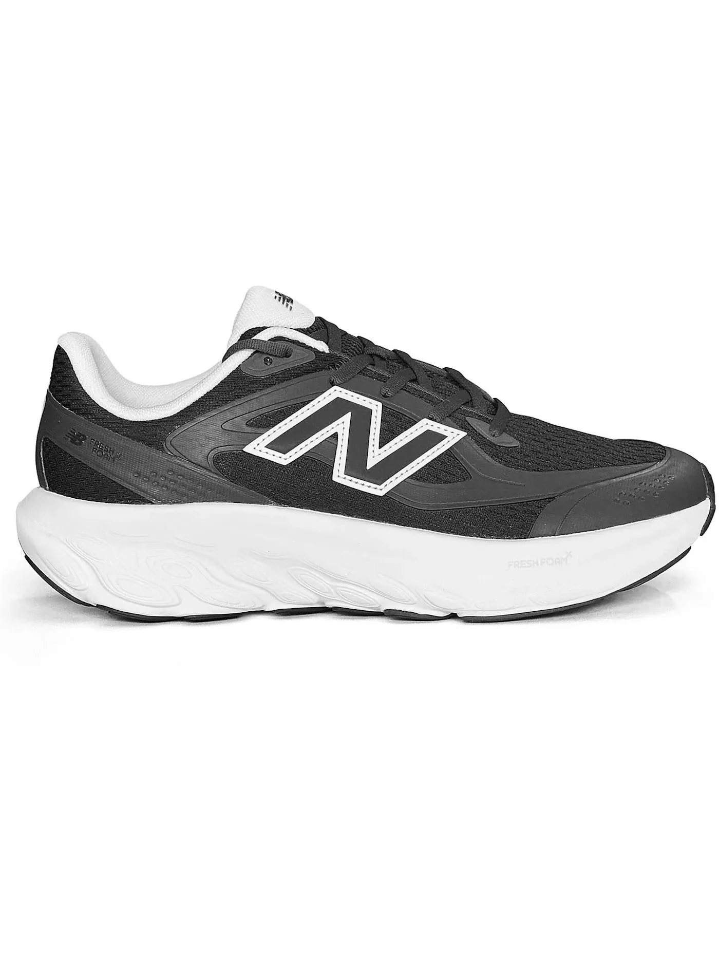 Мужские кроссовки с технологией Fresh Foam New Balance — изображение 1 из 1, черный/белый
