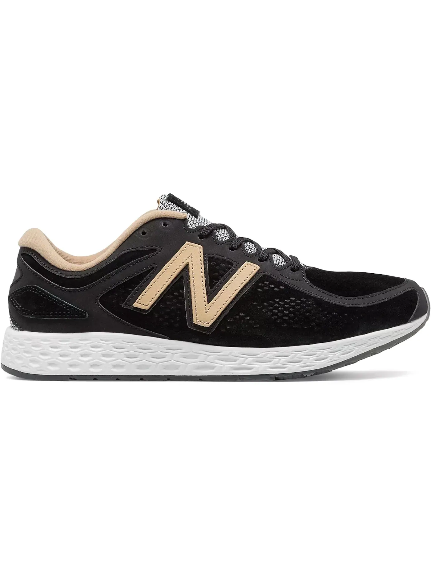 Мужские кроссовки для бега Fresh Foam Zante New Balance — изображение 1 из 1, черный/песочный