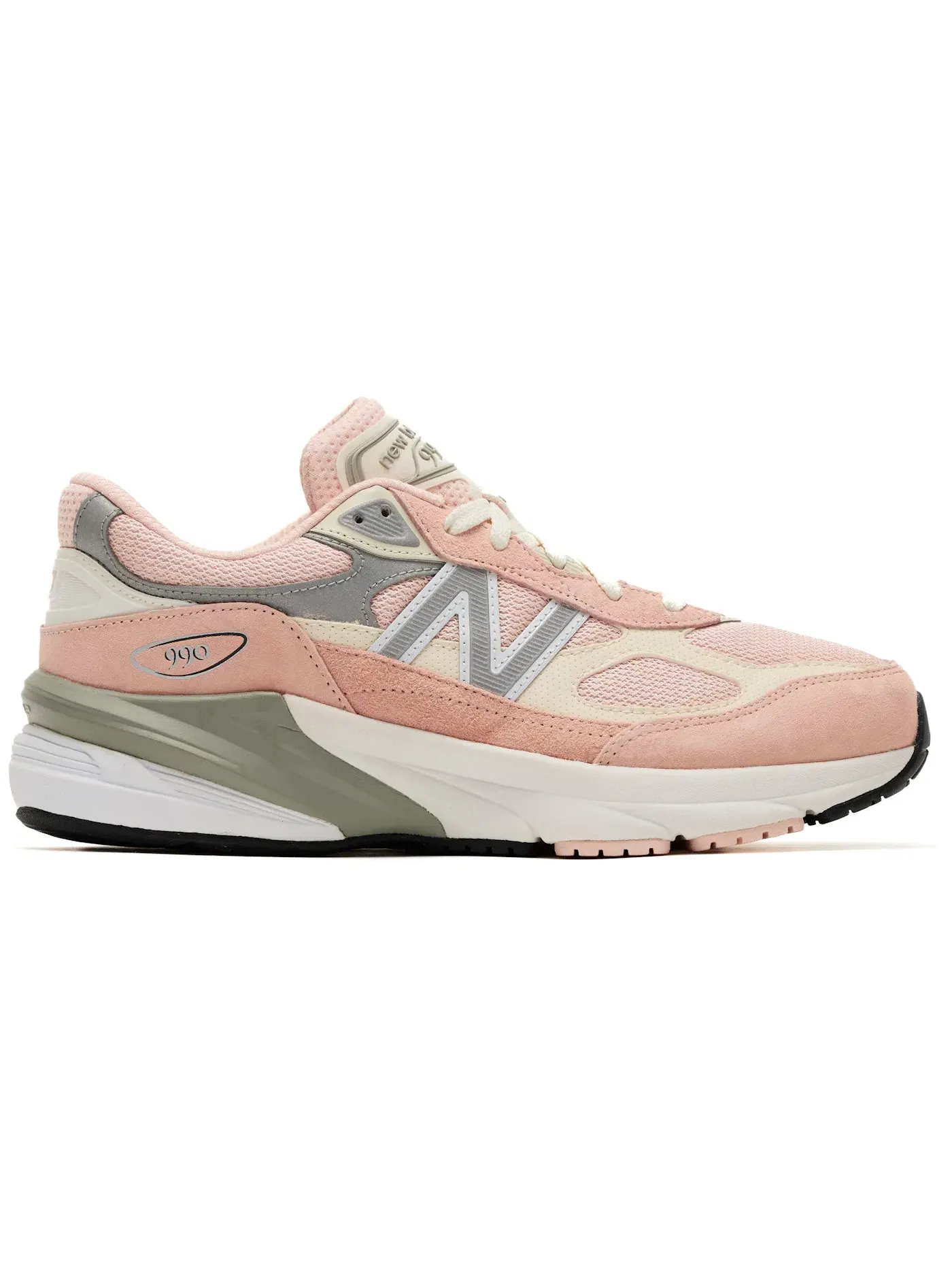 Детские кроссовки Lifestyle New Balance FuelCell 990v6 — изображение 1 из 1, розовый белый
