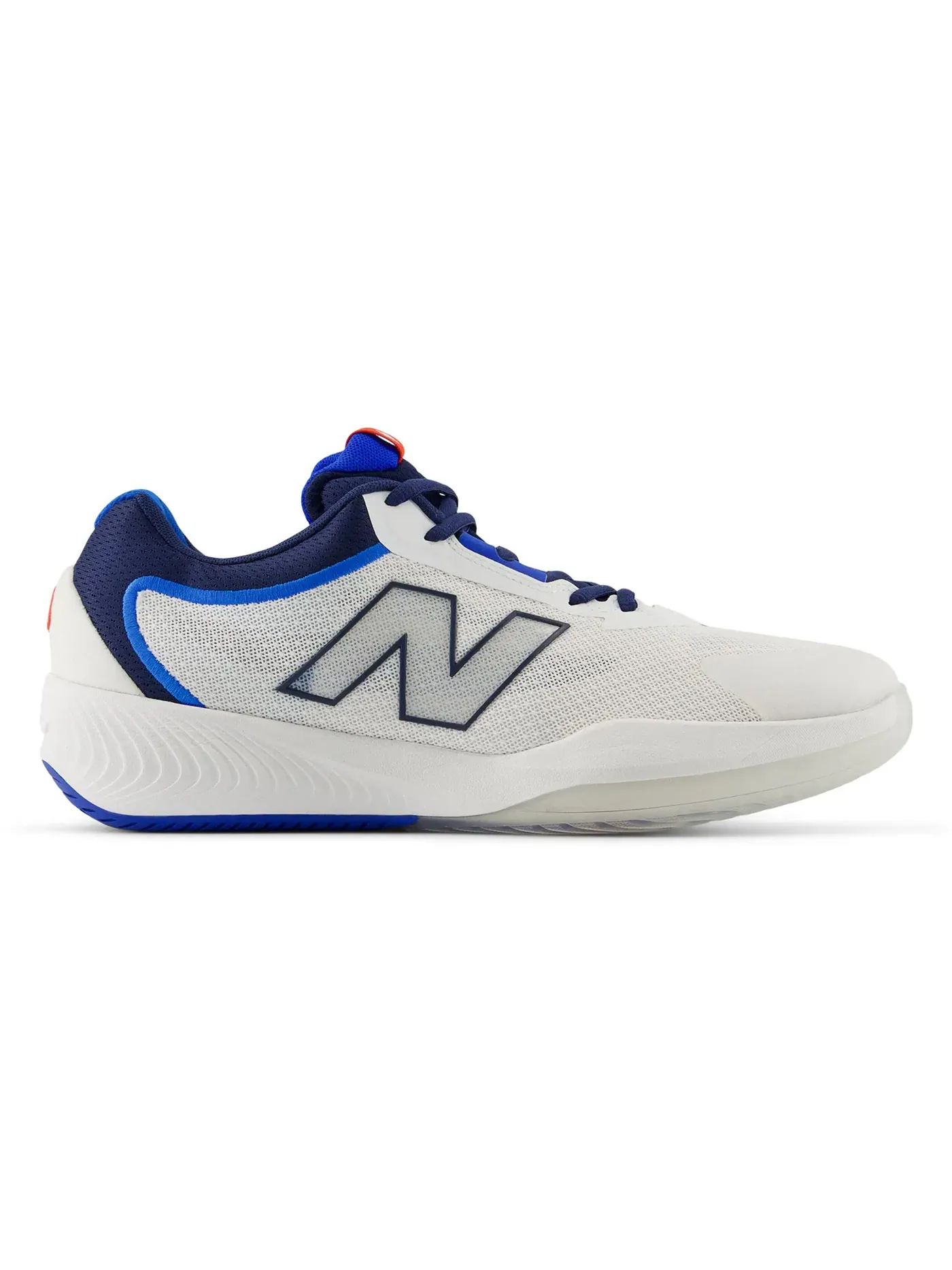Женские кроссовки для пиклбола New Balance FuelCell 996v6 — изображение 1 из 1, белый/темно-синий