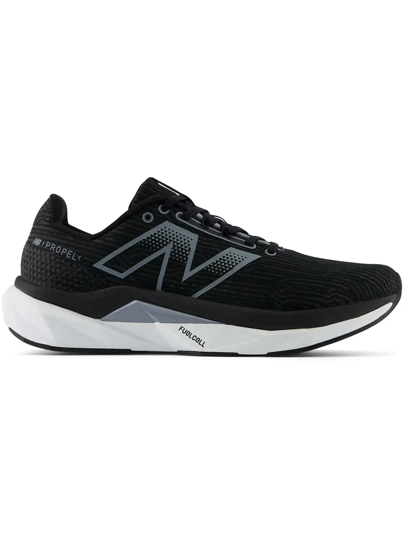 Мужские кроссовки для бега New Balance FuelCell Propel v5 — изображение 1 из 1, черный/белый
