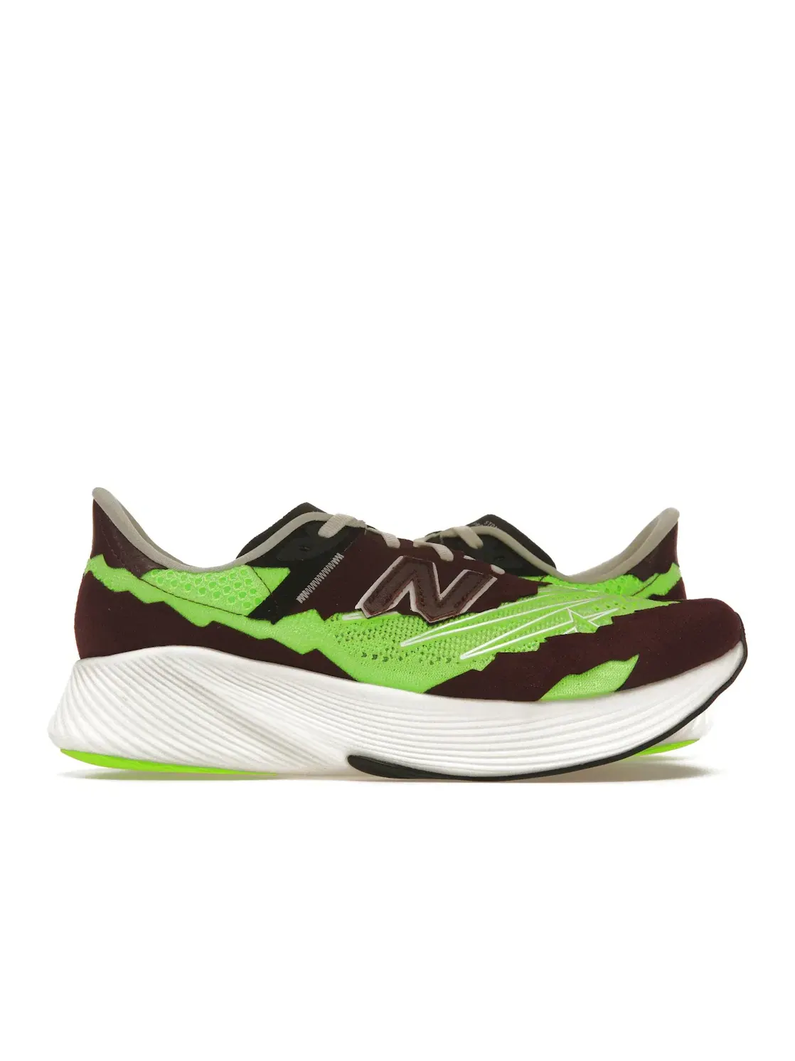 Мужские кроссовки для бега New Balance FuelCell RC Elite v2 SI — изображение 1 из 4, зеленый//белый