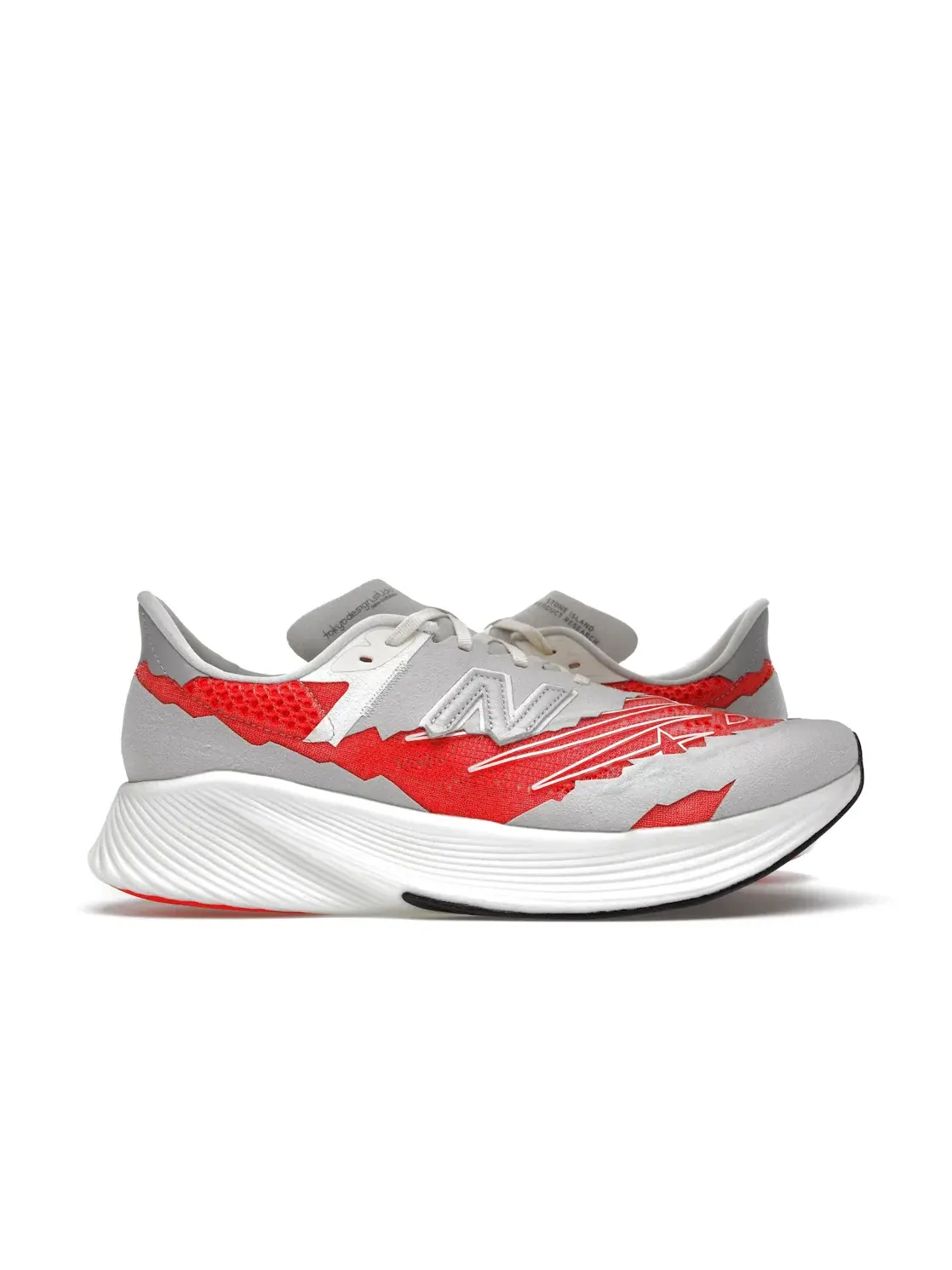 Мужские кроссовки для бега FuelCell RC Elite v2 SI New Balance — изображение 1 из 4, красный/серый/белый