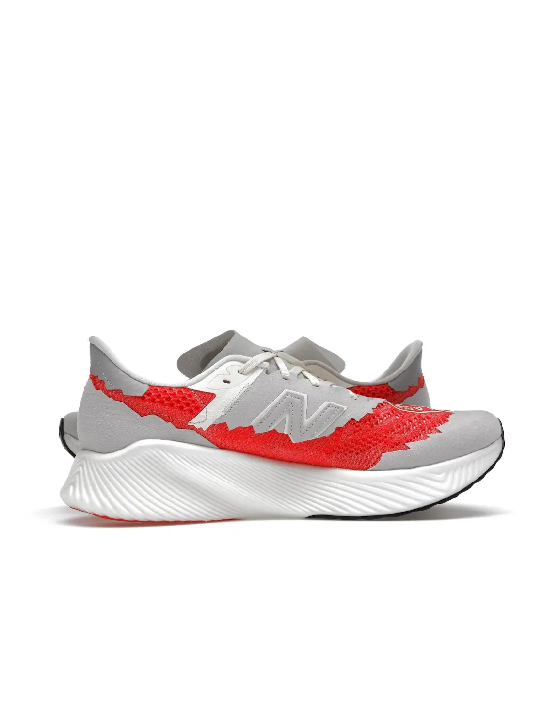 Мужские кроссовки для бега FuelCell RC Elite v2 SI New Balance — изображение 3 из 4, красный/серый/белый