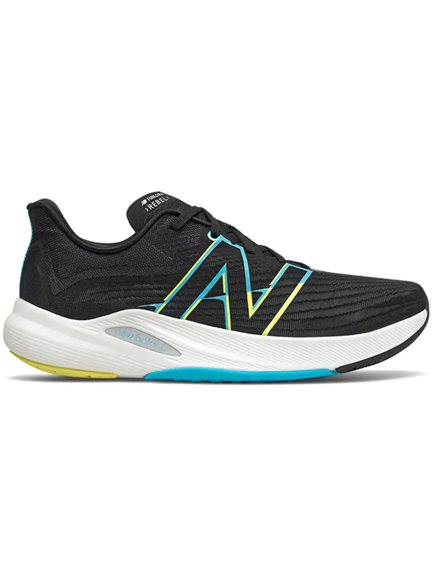 Мужские кроссовки беговые New Balance FuelCell Rebel v2 — изображение 1 из 1, черный
