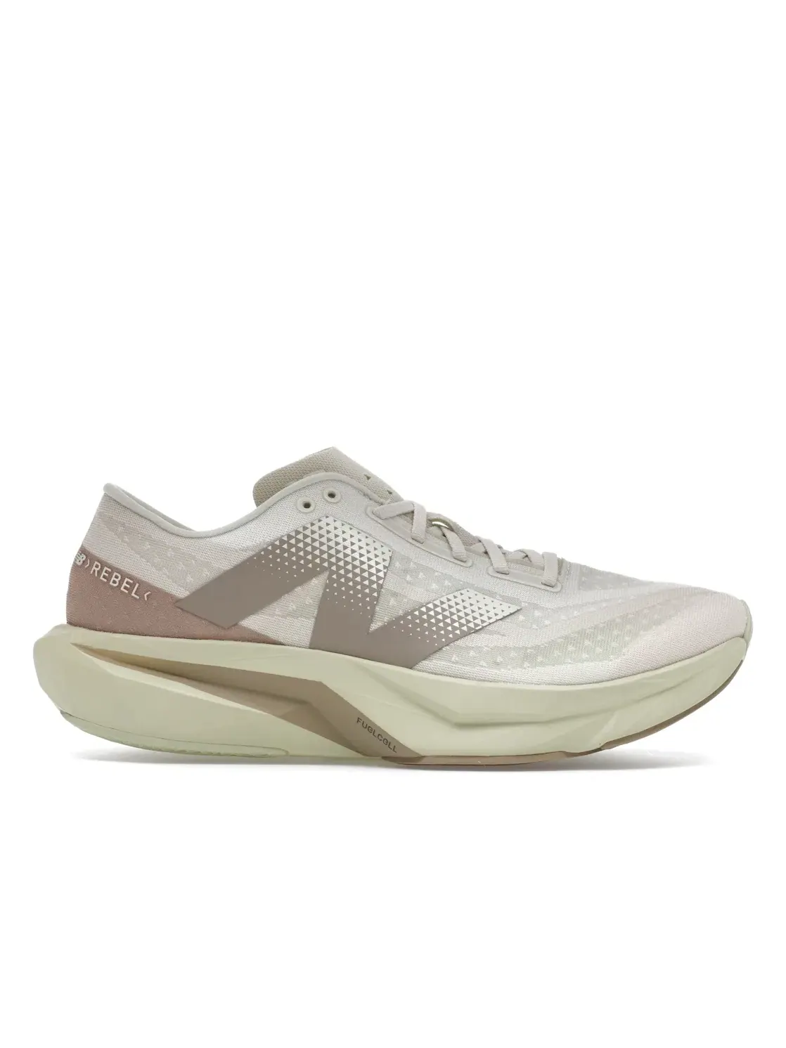 Мужские кроссовки беговые FuelCell Rebel v4 New Balance — изображение 1 из 4, зеленый