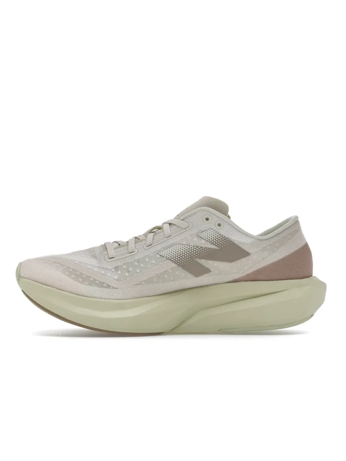 Мужские кроссовки беговые FuelCell Rebel v4 New Balance — изображение 3 из 4, зеленый