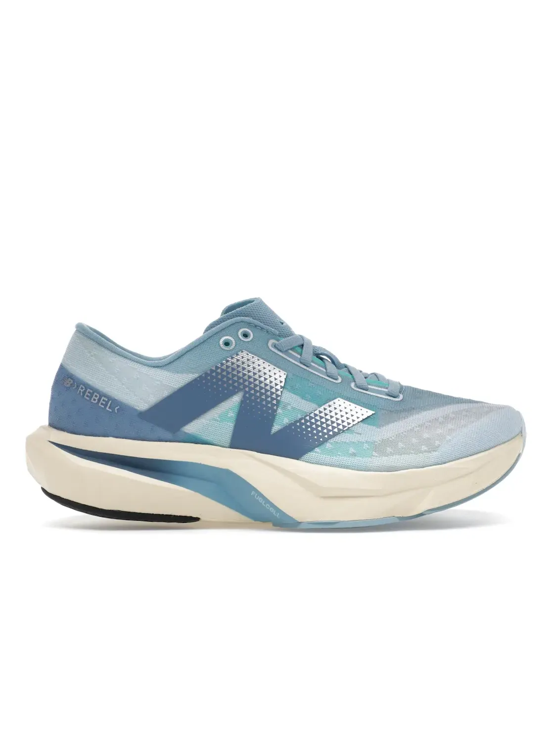 Женские кроссовки для бега FuelCell Rebel v4 New Balance — изображение 1 из 4, синий/синий/синий