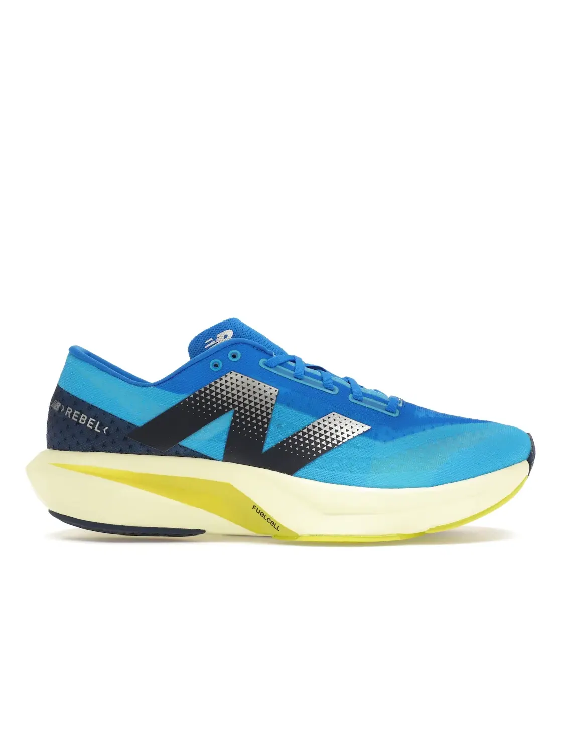 Мужские кроссовки для бега New Balance FuelCell Rebel v4 — изображение 1 из 4, синий//синий