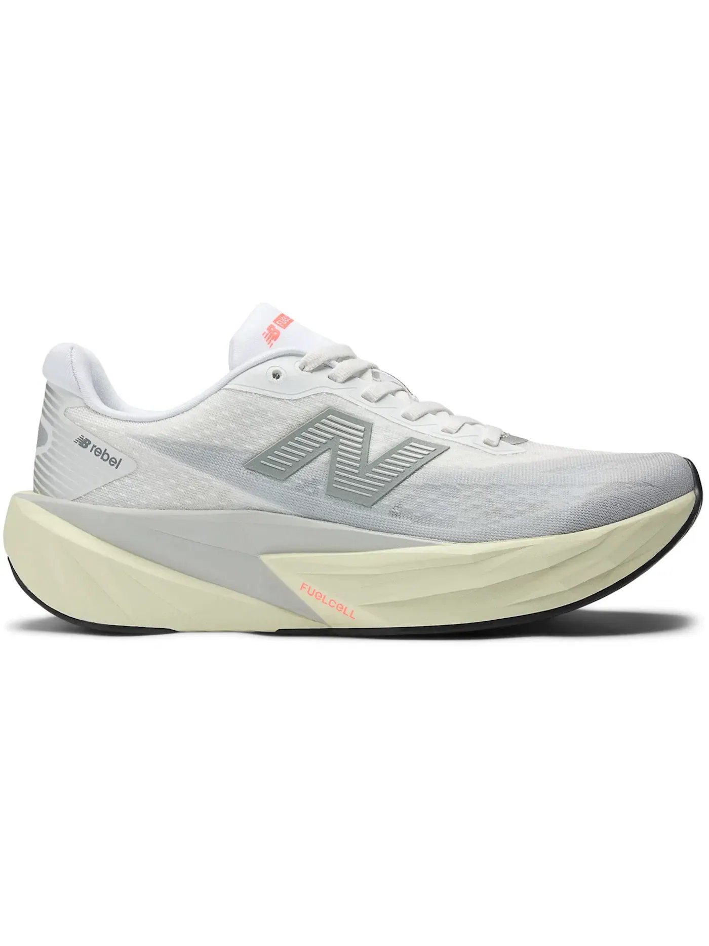 Женские кроссовки для бега FuelCell Rebel v5 New Balance — изображение 1 из 1, белый