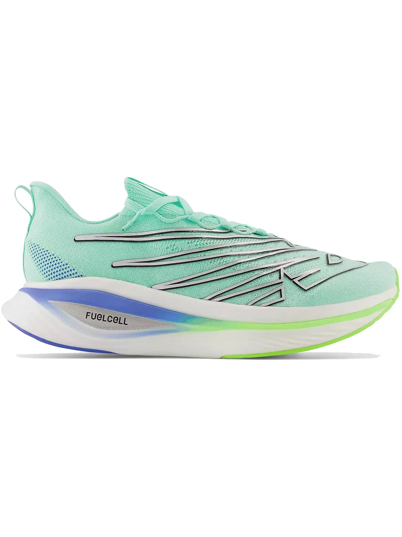 Мужские кроссовки для бега New Balance FuelCell SC Elite V3 — изображение 1 из 1, яркий зеленый