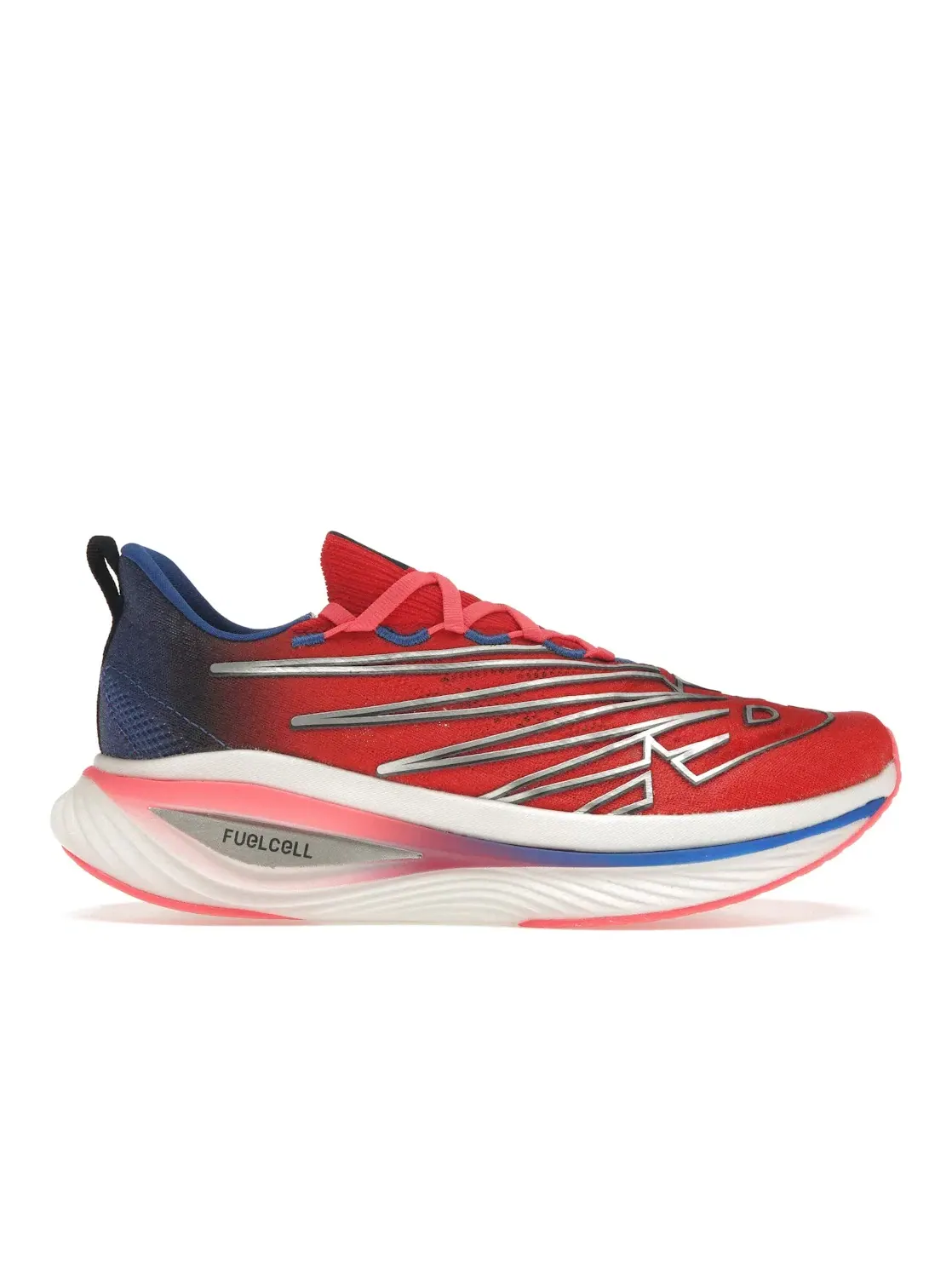 Женские кроссовки для бега с технологией FuelCell New Balance FuelCell SC Elite V3 — изображение 1 из 4, красный