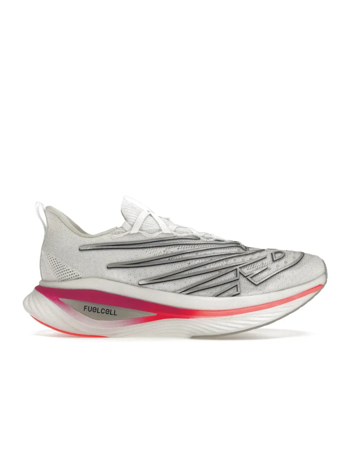 Мужские кроссовки для бега FuelCell SC Elite V3 New Balance — изображение 1 из 4, белый синий