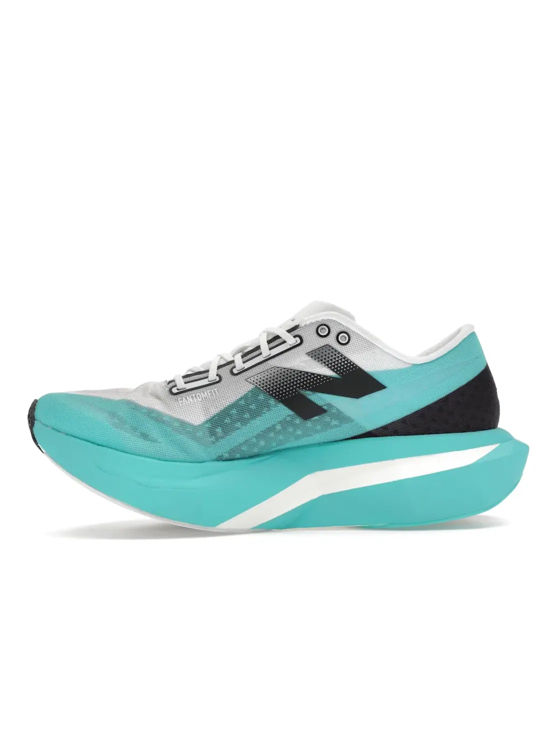 Мужские кроссовки для бега New Balance FuelCell SuperComp Elite v4 — изображение 3 из 4, белый/черный