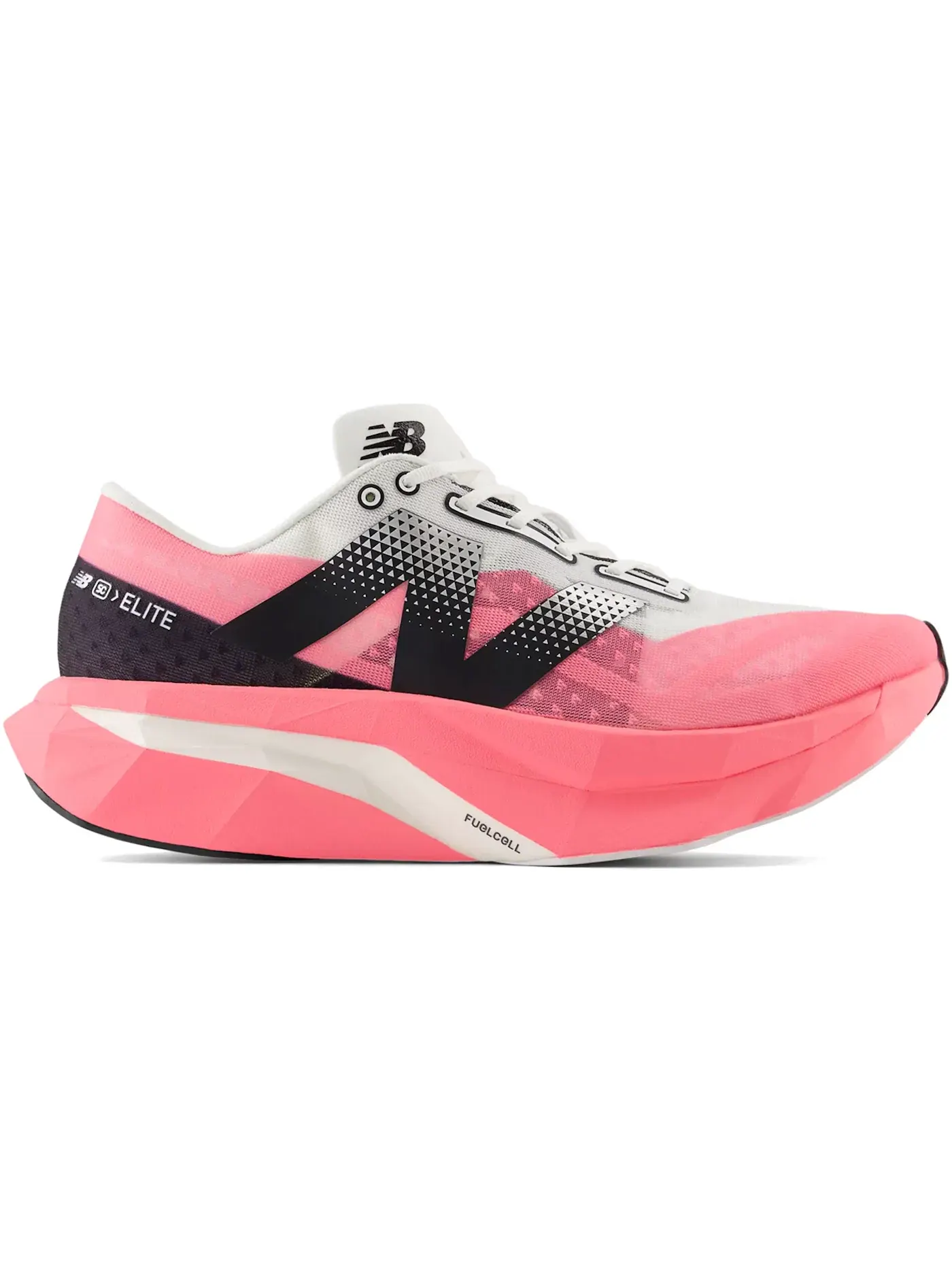 Женские кроссовки для бега New Balance FuelCell SuperComp Elite v4 — изображение 1 из 1, розовый/белый/черный