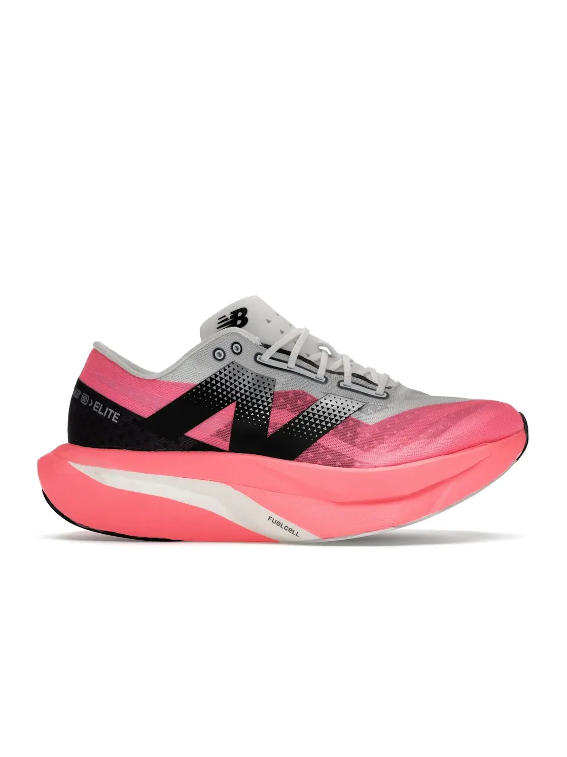 Мужские кроссовки для бега New Balance FuelCell SuperComp Elite v4 — изображение 1 из 4, розовый белый черный