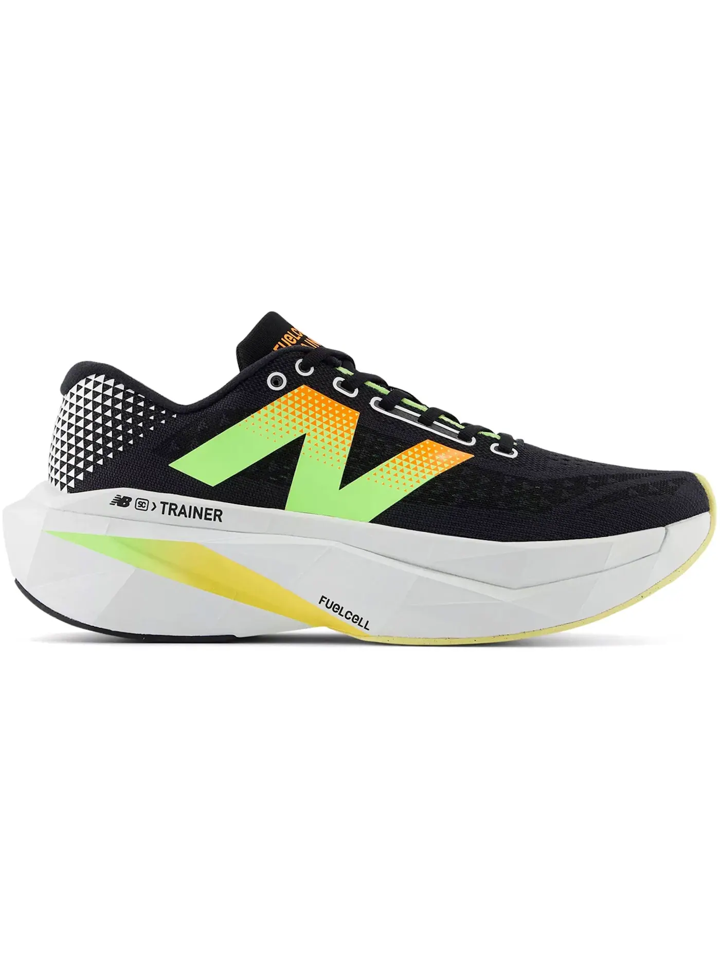 Мужские кроссовки для бега с пеноматериалом FuelCell SuperComp Trainer v3 New Balance — изображение 1 из 1, черный