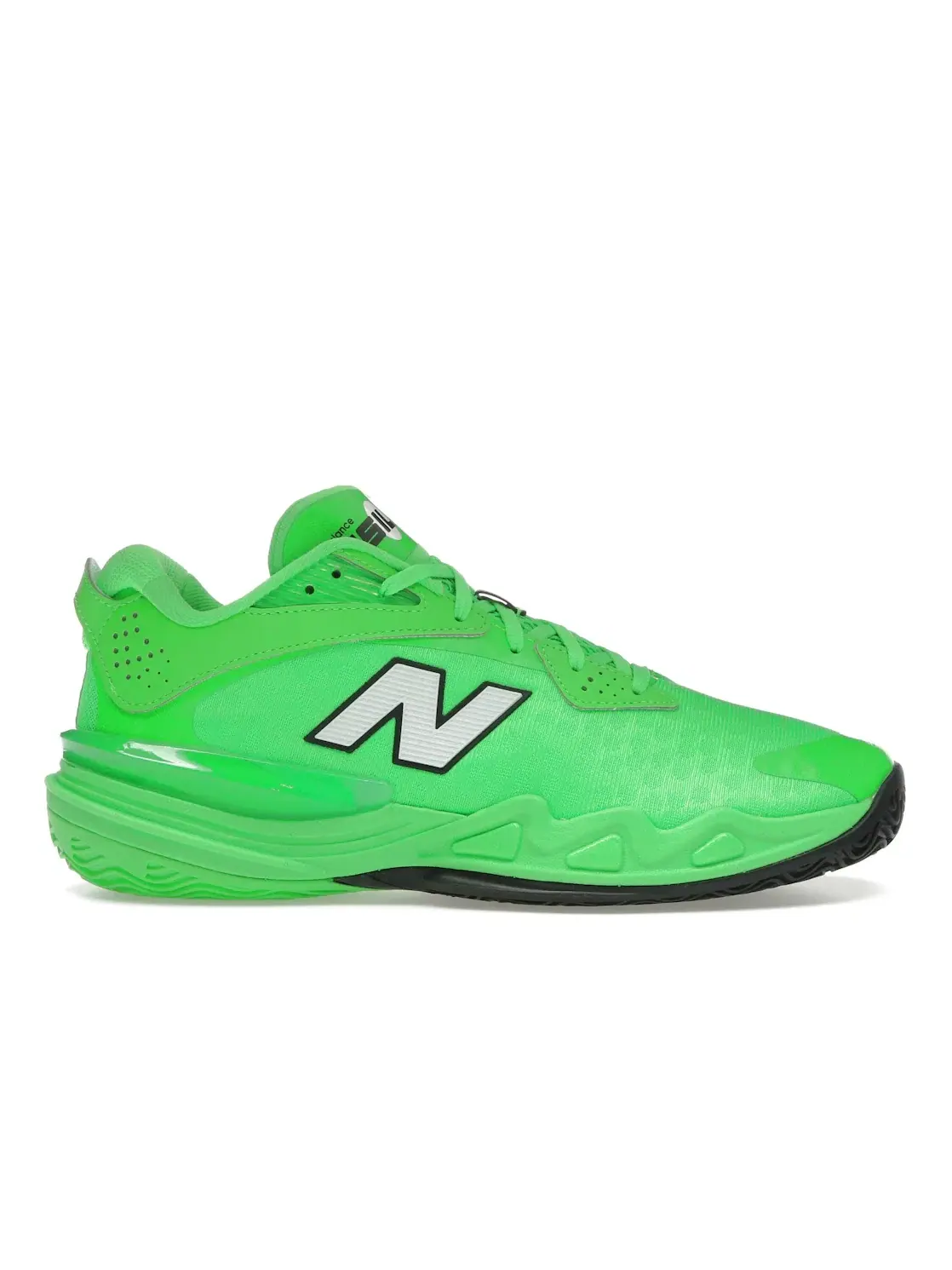 Мужские кроссовки для баскетбола с амортизацией FuelCell New Balance Hesi Low v2 — изображение 1 из 4, зеленый/белый