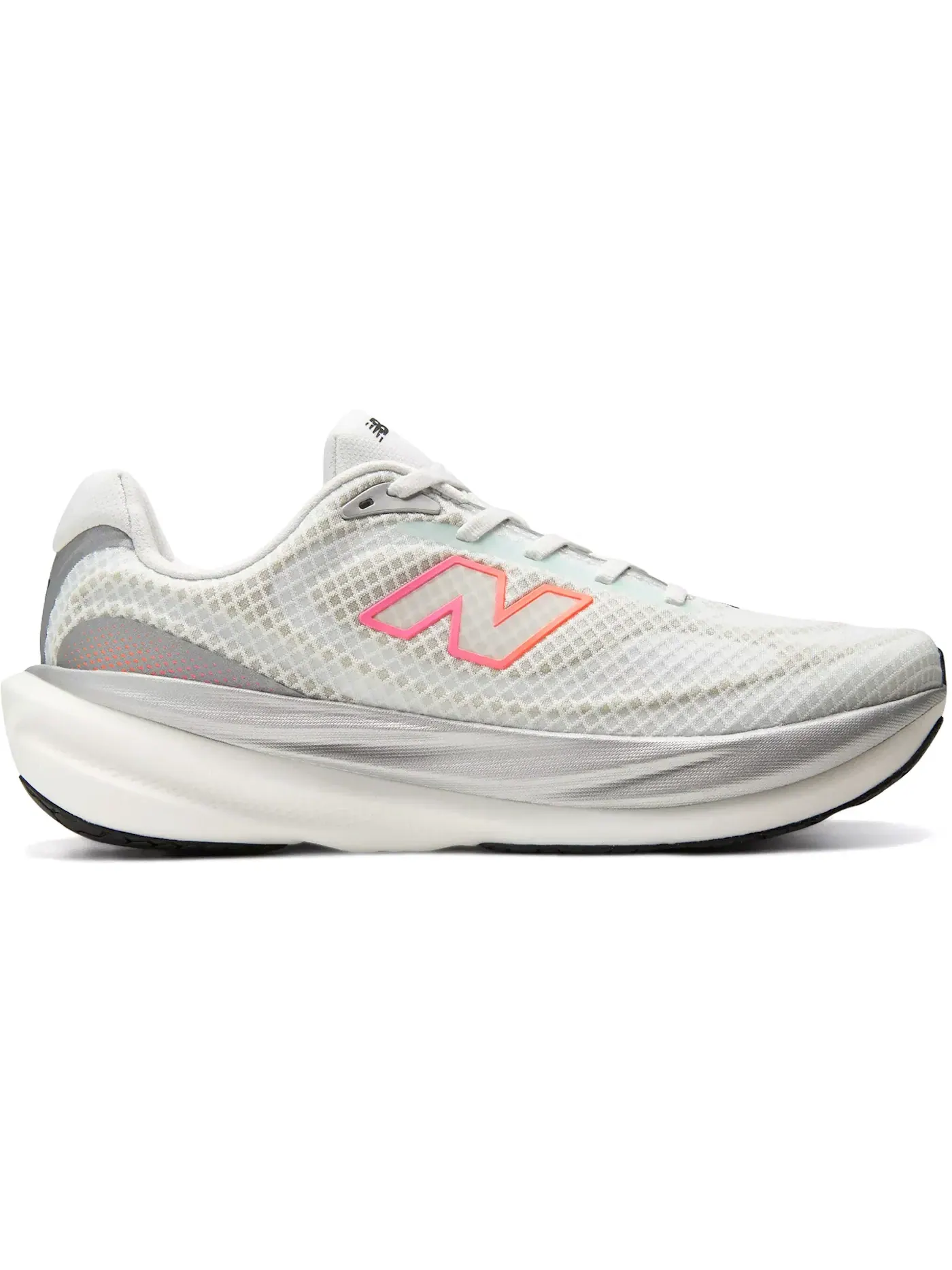 Мужские кроссовки для бега New Balance Infinion 1080v15 Breathe — изображение 1 из 1, белый/розовый