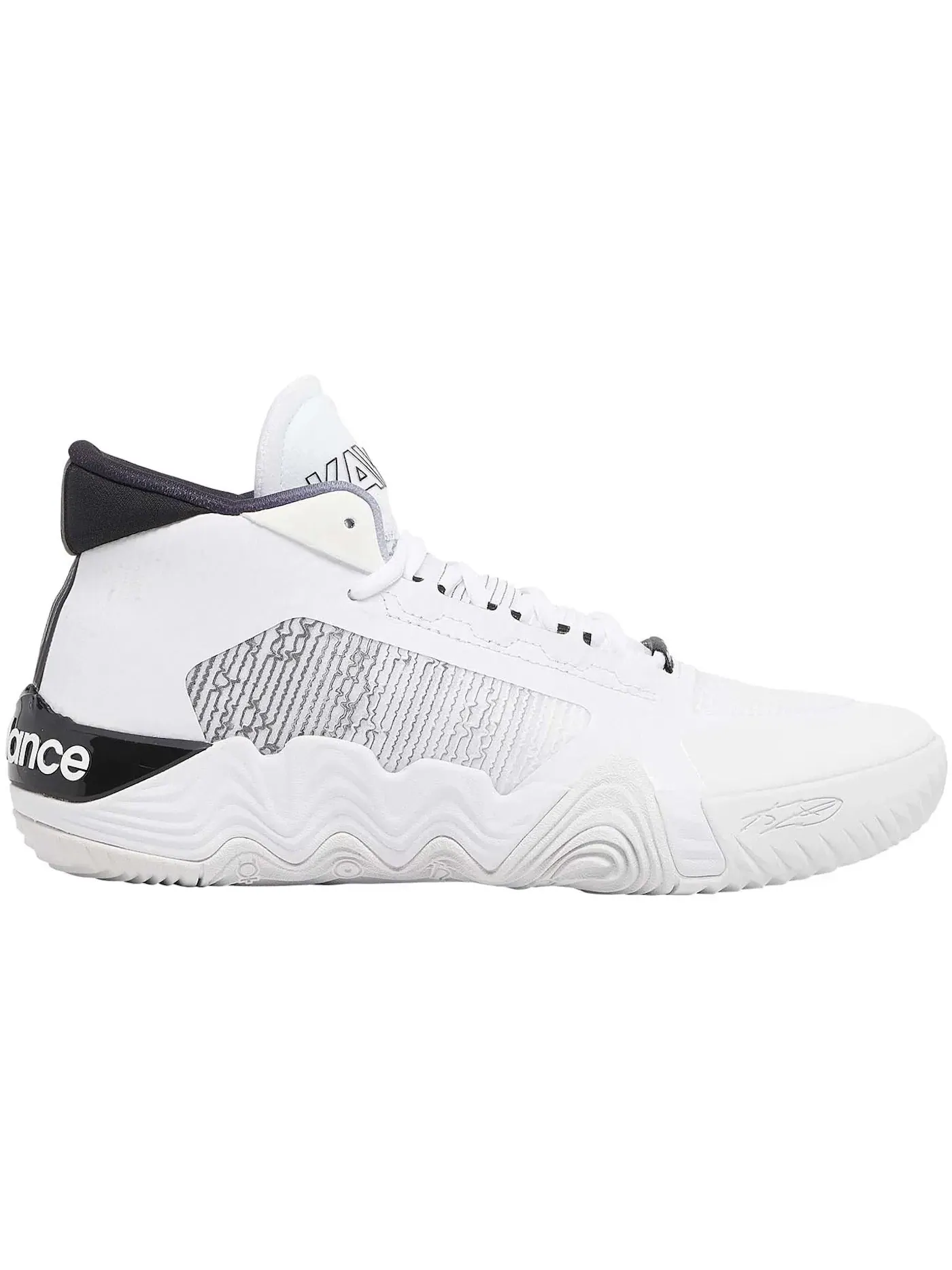 Мужские баскетбольные кроссовки с амортизацией New Balance KAWHI 2 Blur — изображение 1 из 1, белый/черный