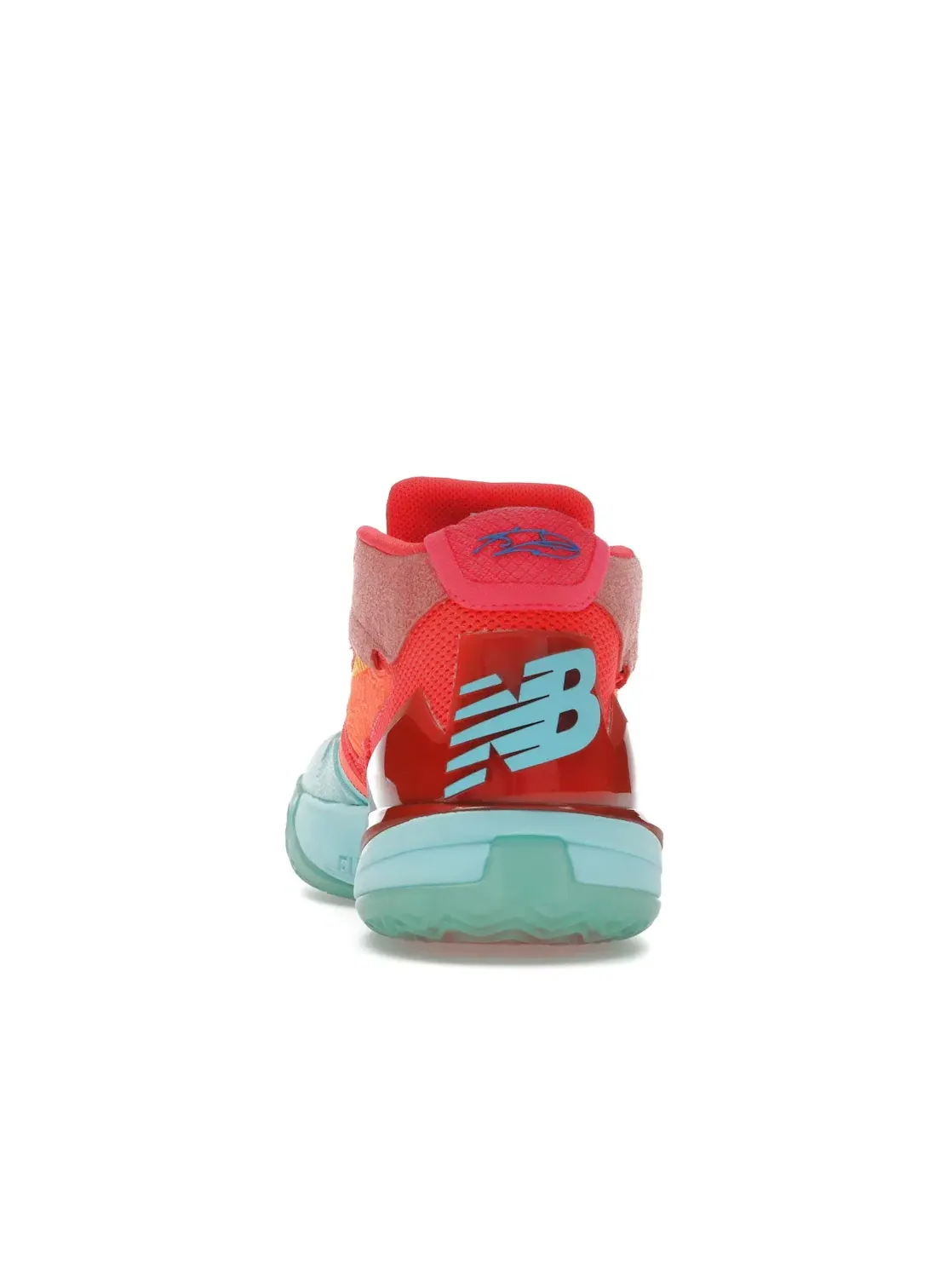 Мужские кроссовки баскетбольные New Balance KAWHI — изображение 4 из 4, красный/синий