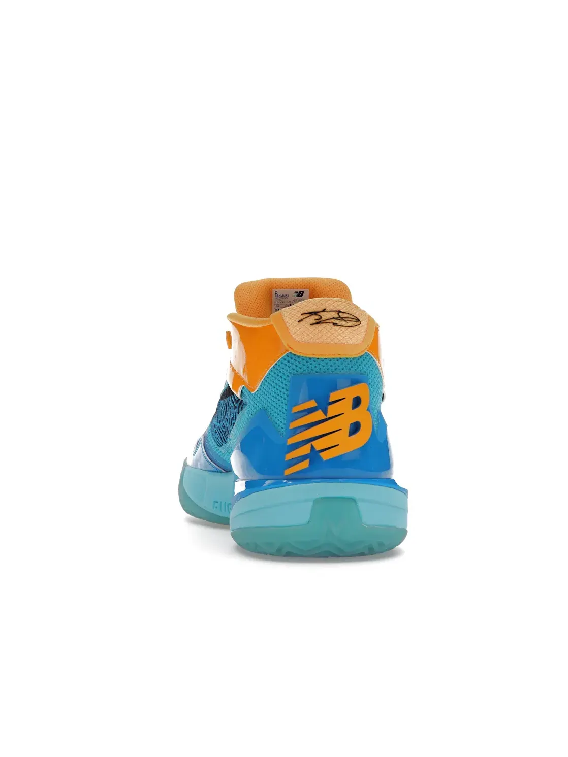 Мужские кроссовки с принтом New Balance KAWHI Jolly Rancher — изображение 4 из 4, синий-желтый