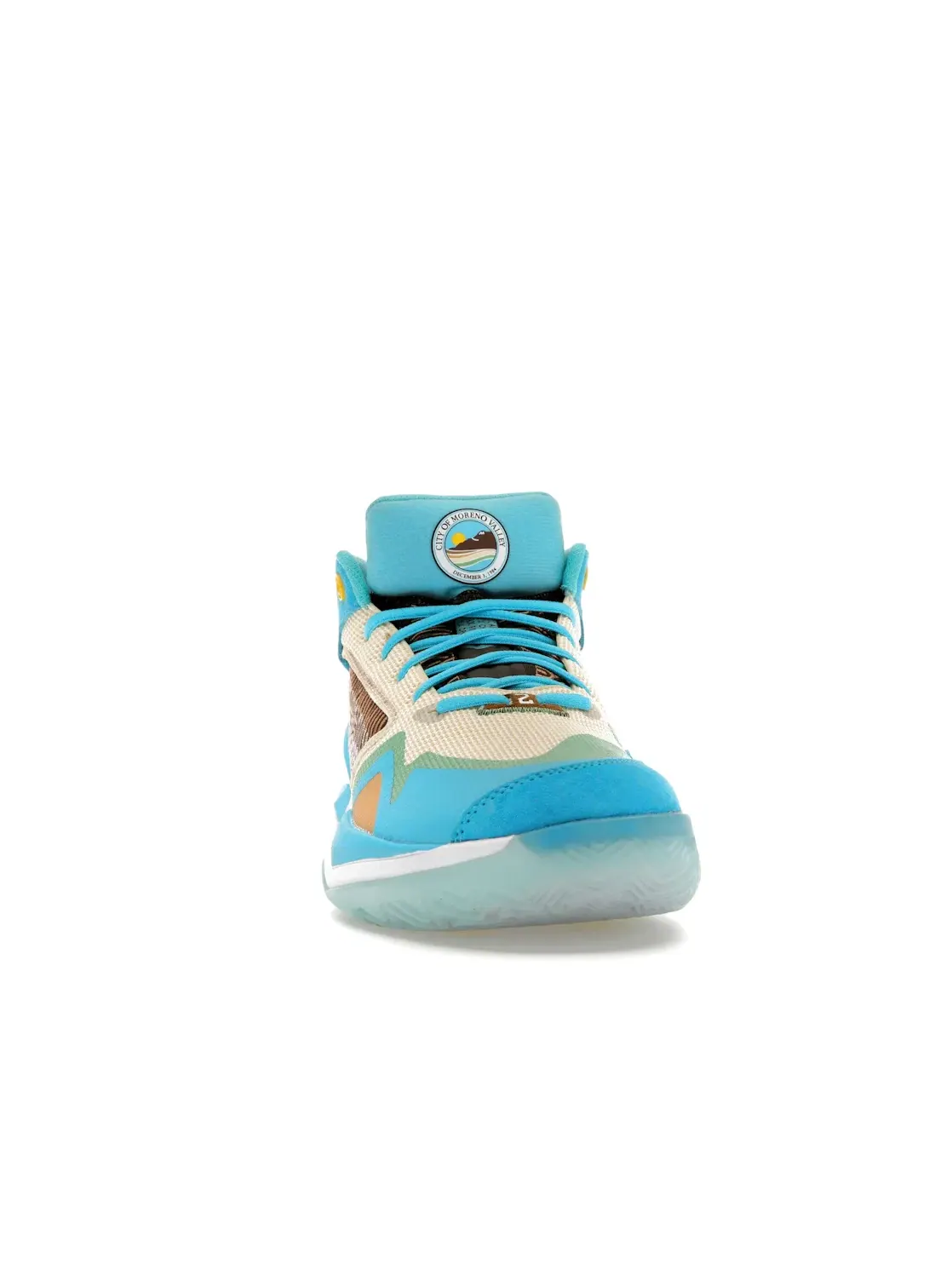 Мужские кроссовки для баскетбола New Balance KAWHI Moreno Valley — изображение 2 из 4, желтый