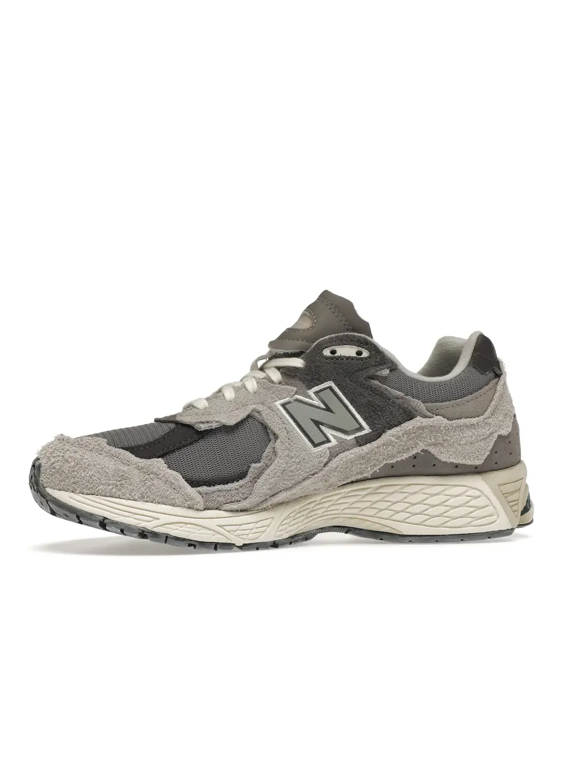 Мужские кроссовки Lifestyle с сетчатым верхом New Balance 2002R — изображение 3 из 4, серый