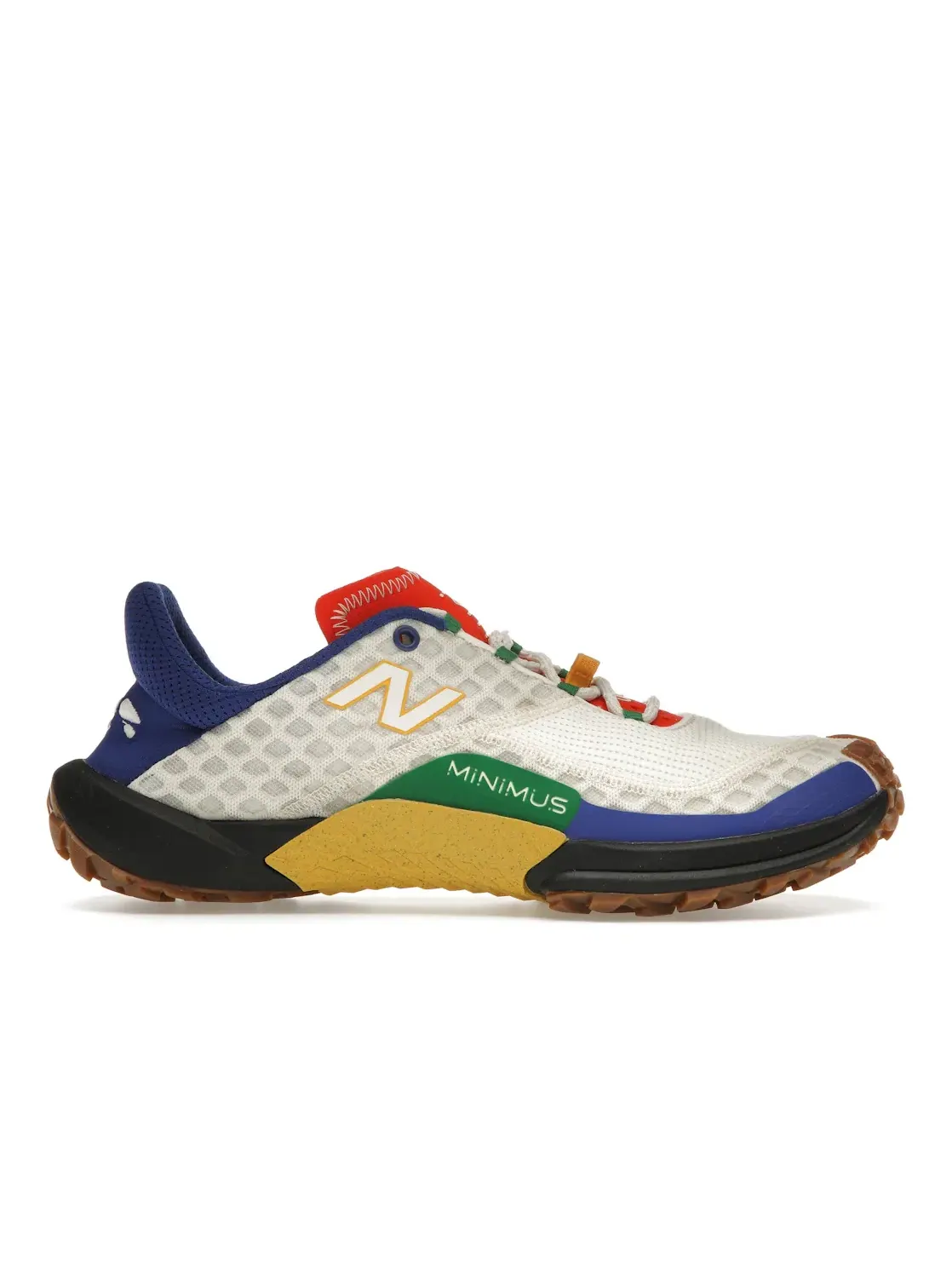 Мужские кроссовки для трейла New Balance Minimus Trail — изображение 1 из 4, синий/золотистый