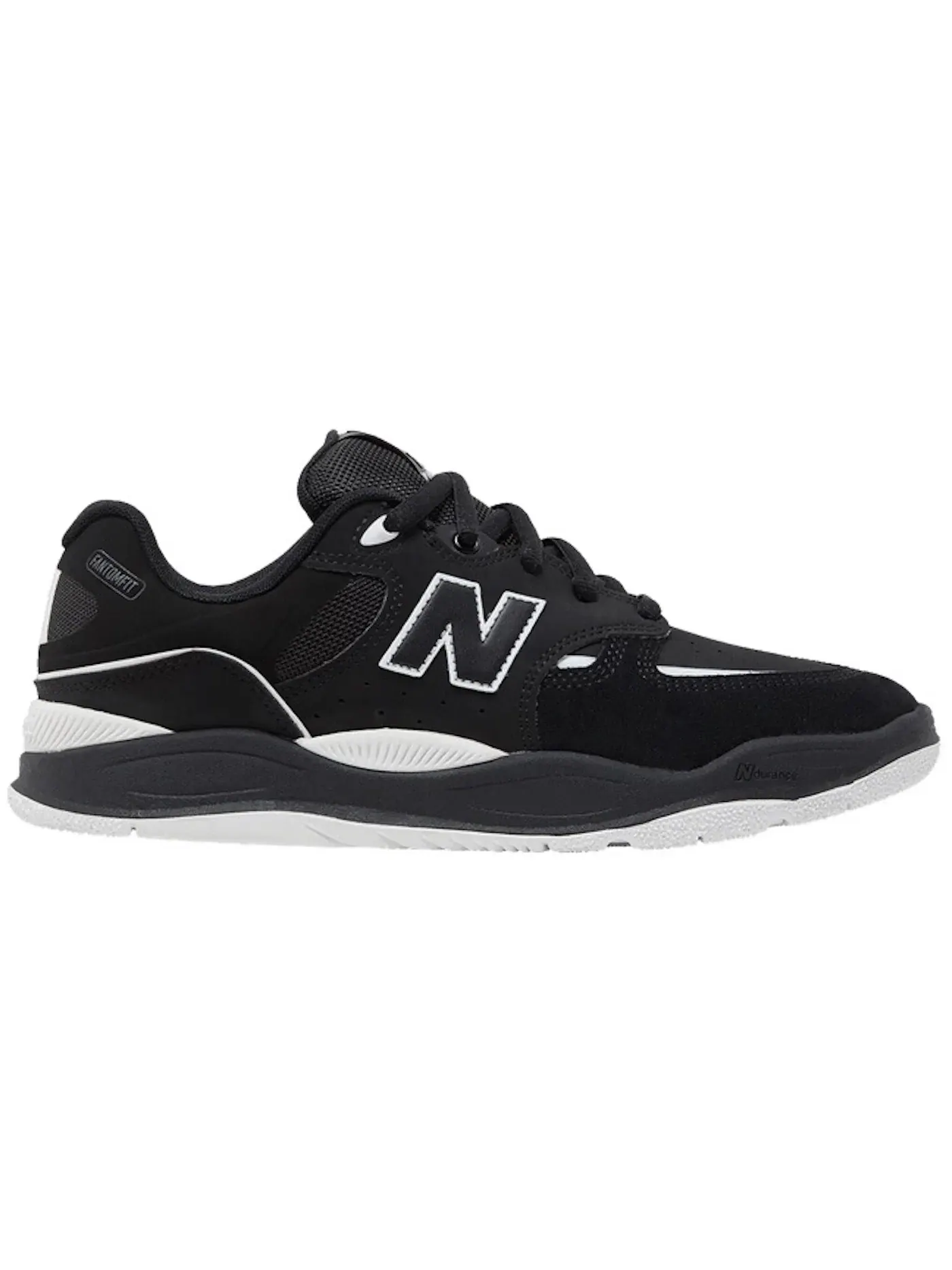 Мужские кроссовки для скейтбординга New Balance Numeric 1010 — изображение 1 из 1, черный/белый