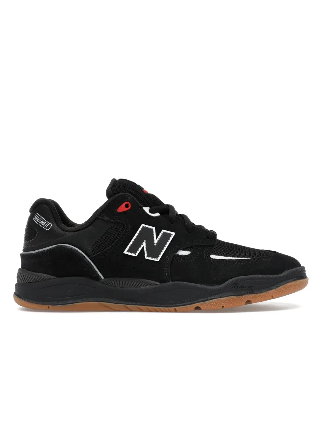 Мужские кроссовки с низким профилем New Balance Numeric 1010 Tiago Lemos — изображение 1 из 4, черный/белый