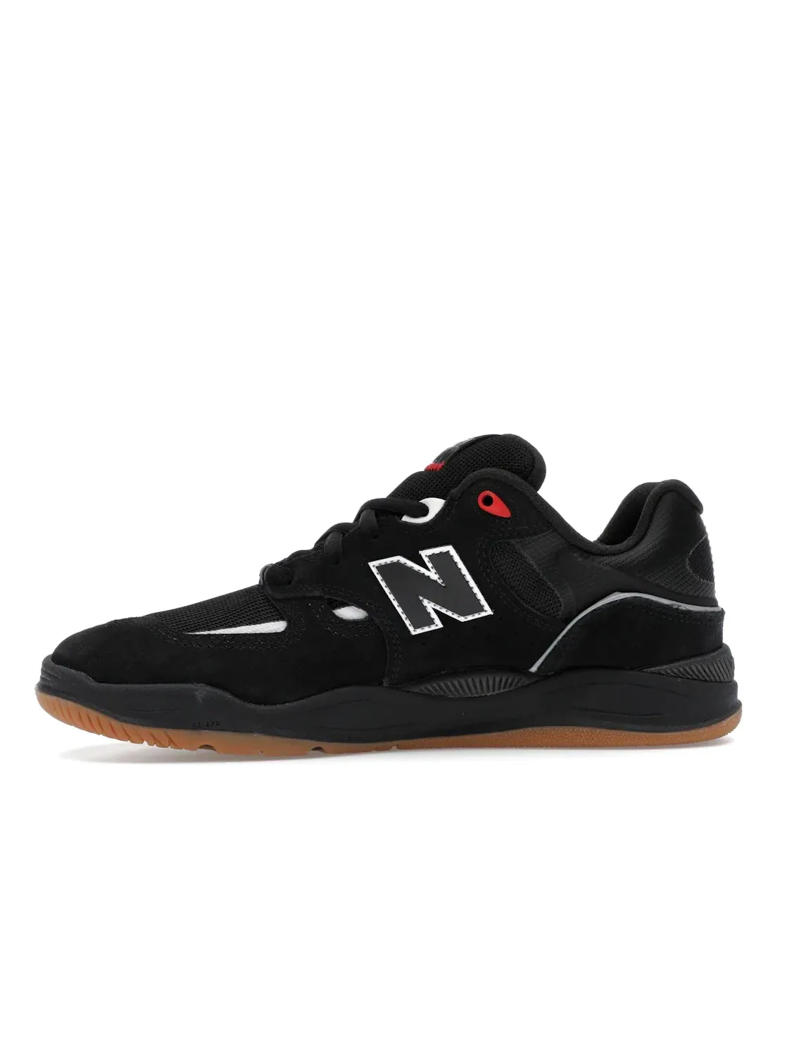 Мужские кроссовки с низким профилем New Balance Numeric 1010 Tiago Lemos — изображение 3 из 4, черный/белый