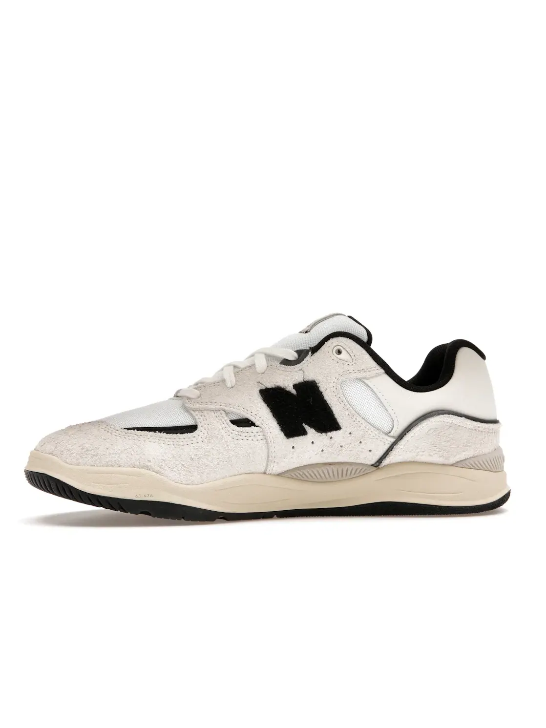 Мужские кроссовки для скейтбординга New Balance Numeric 1010 Tiago Lemos Poets — изображение 3 из 4, белый/бежевый/черный